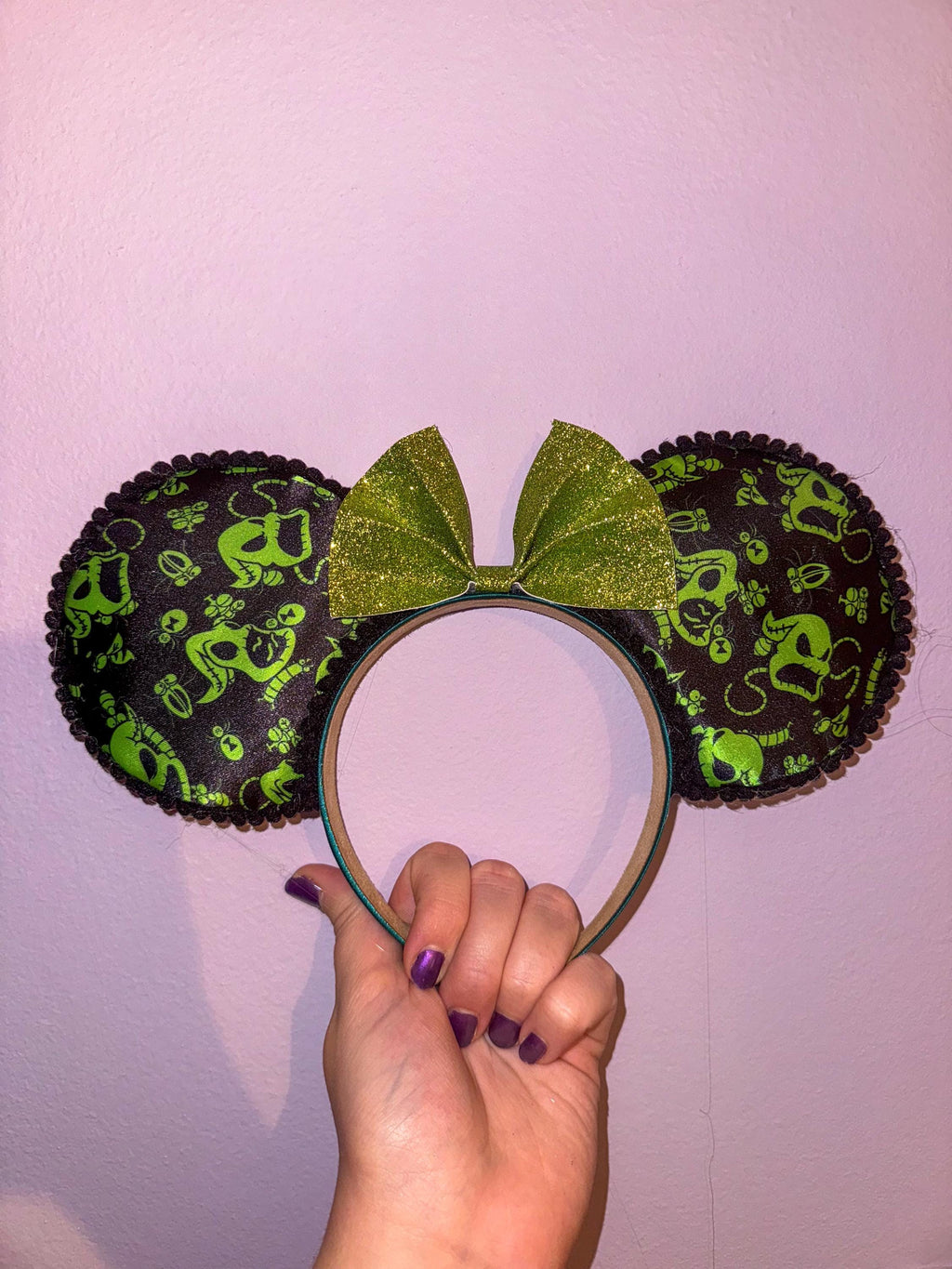 Handmade Halloween nspired Mickey Ears