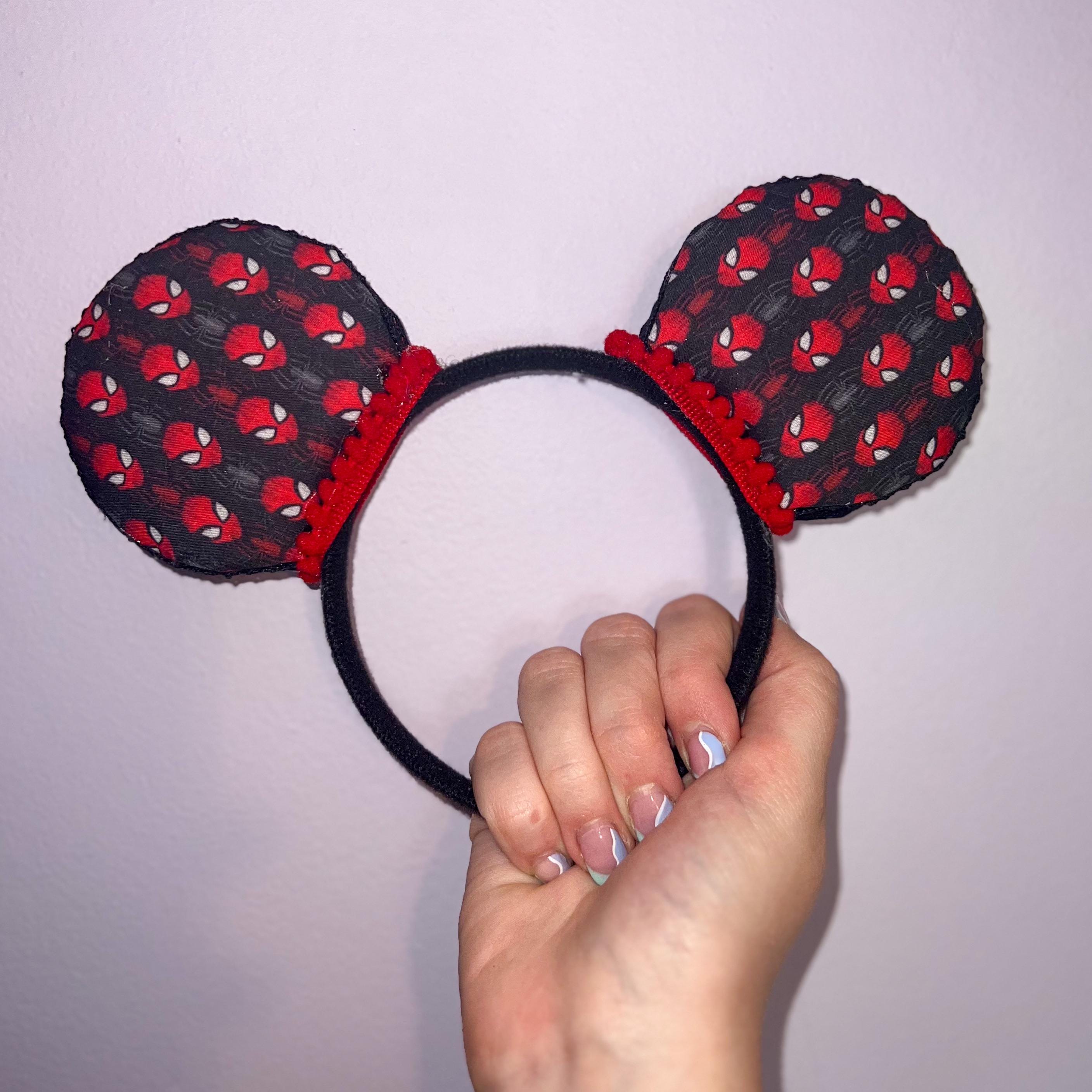 Handmade Marvel Spider-Man  Inspired Mickey Ears