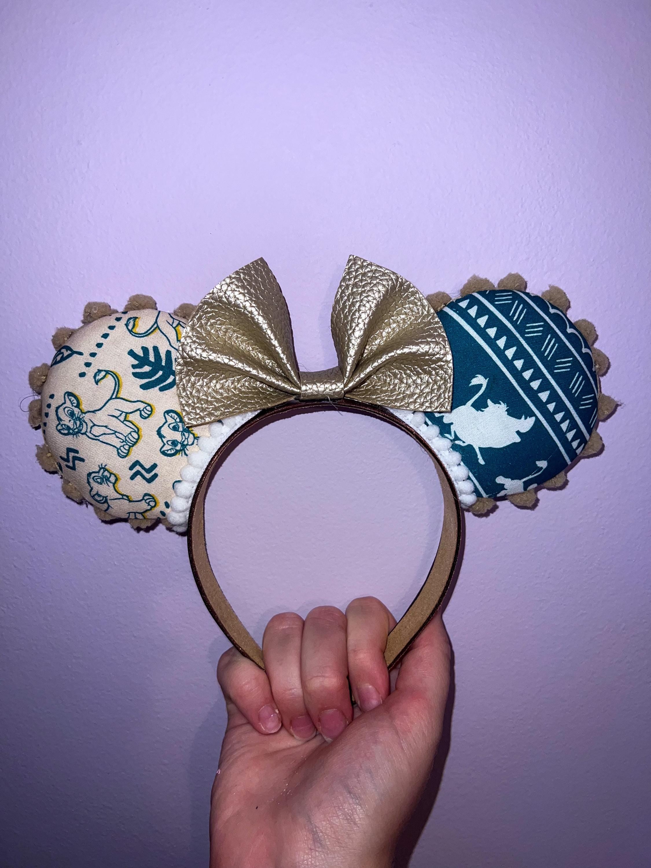 Handmade Disney Lion King  Inspired Mickey Ears