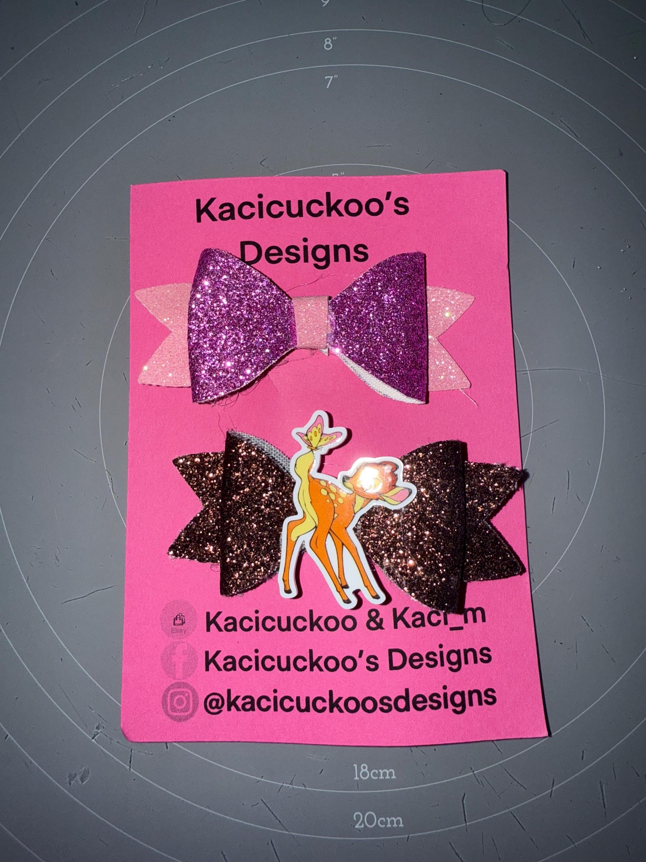 Handmade Disney Character  Inspired Bows