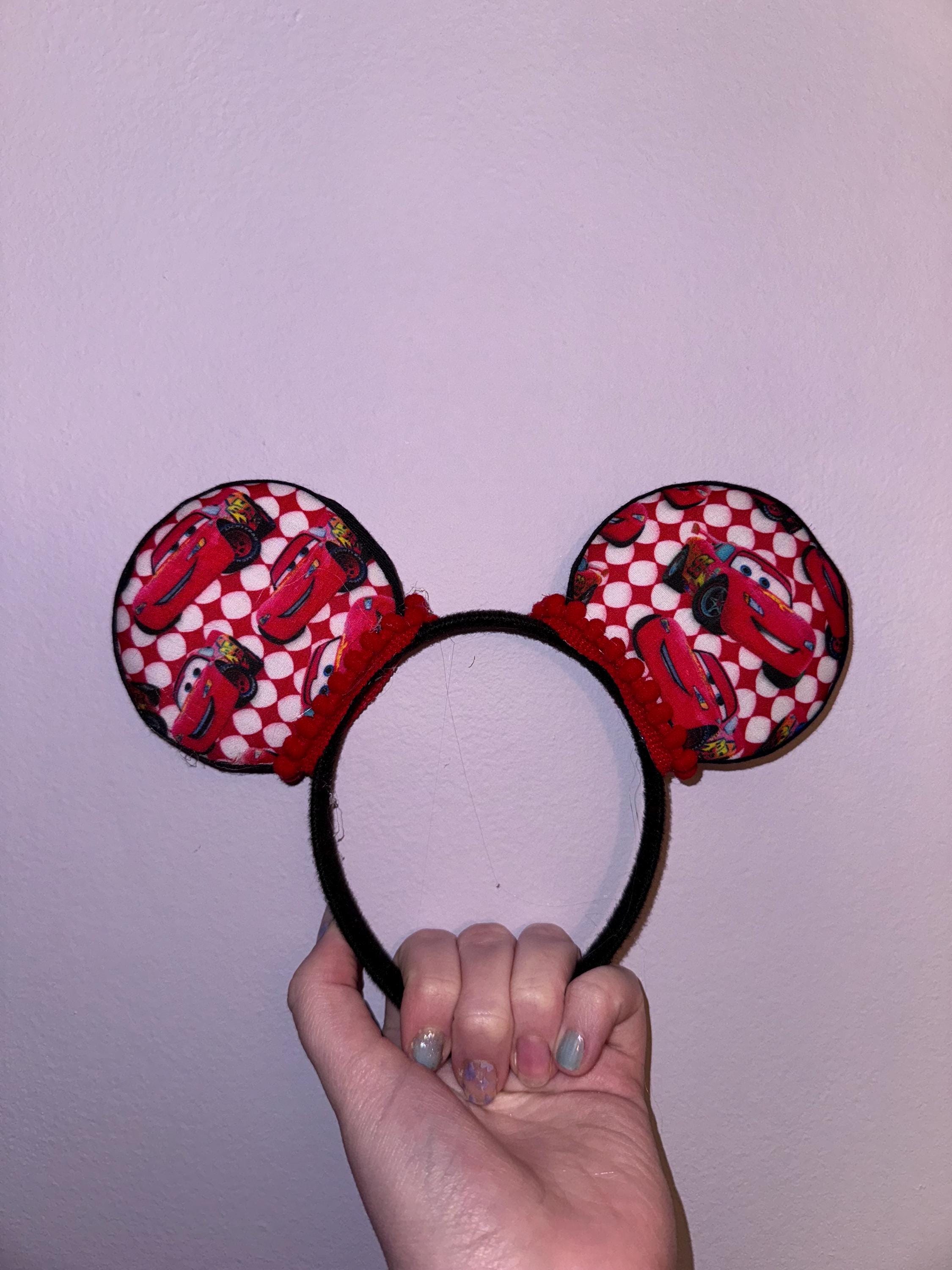 Handmade Disney Pixar Cars  Inspired Mickey Ears