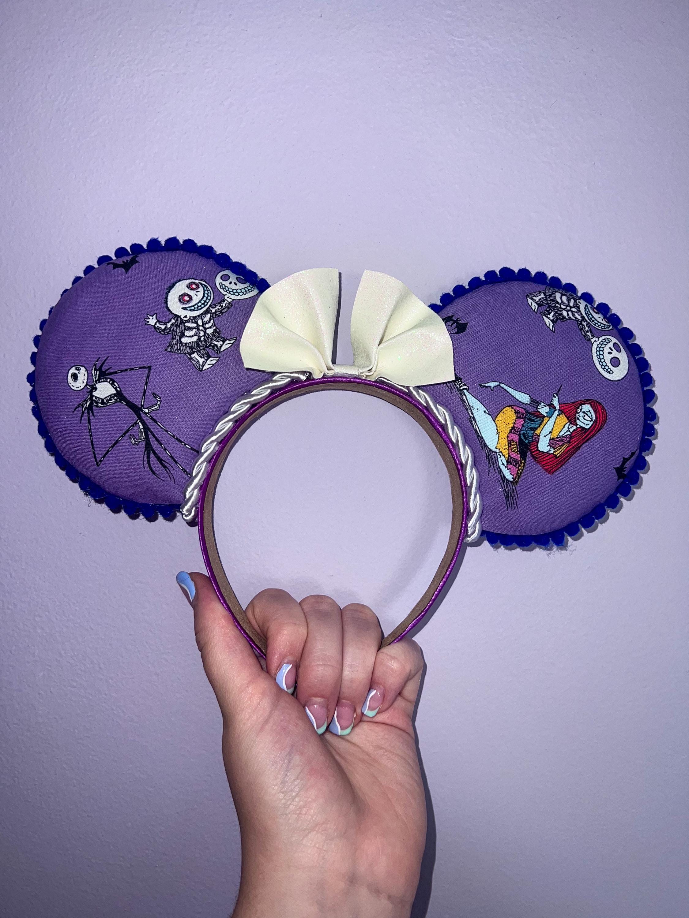 Handmade Nightmare Before Christmas Inspired Mickey Ears