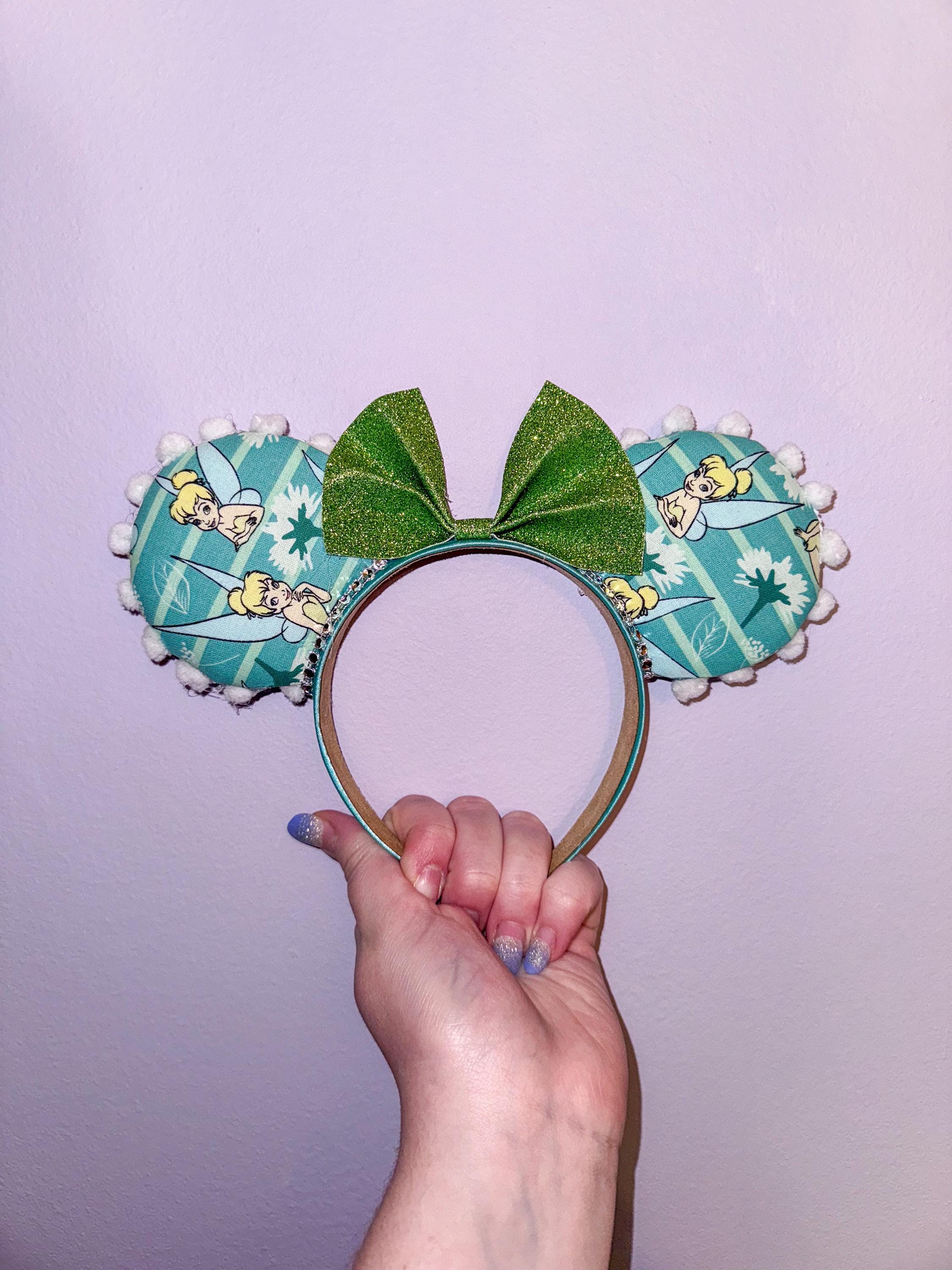 Handmade Disney Peter Pan/TinkerBell Inspired Mickey Ears