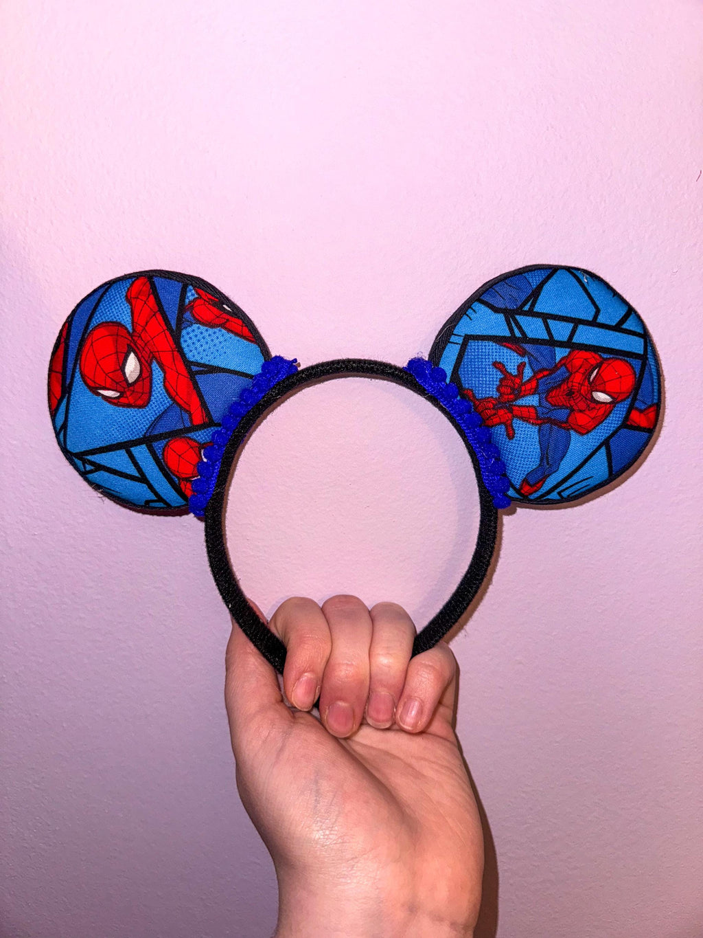 Handmade Marvel Spider-Man  Inspired Mickey Ears