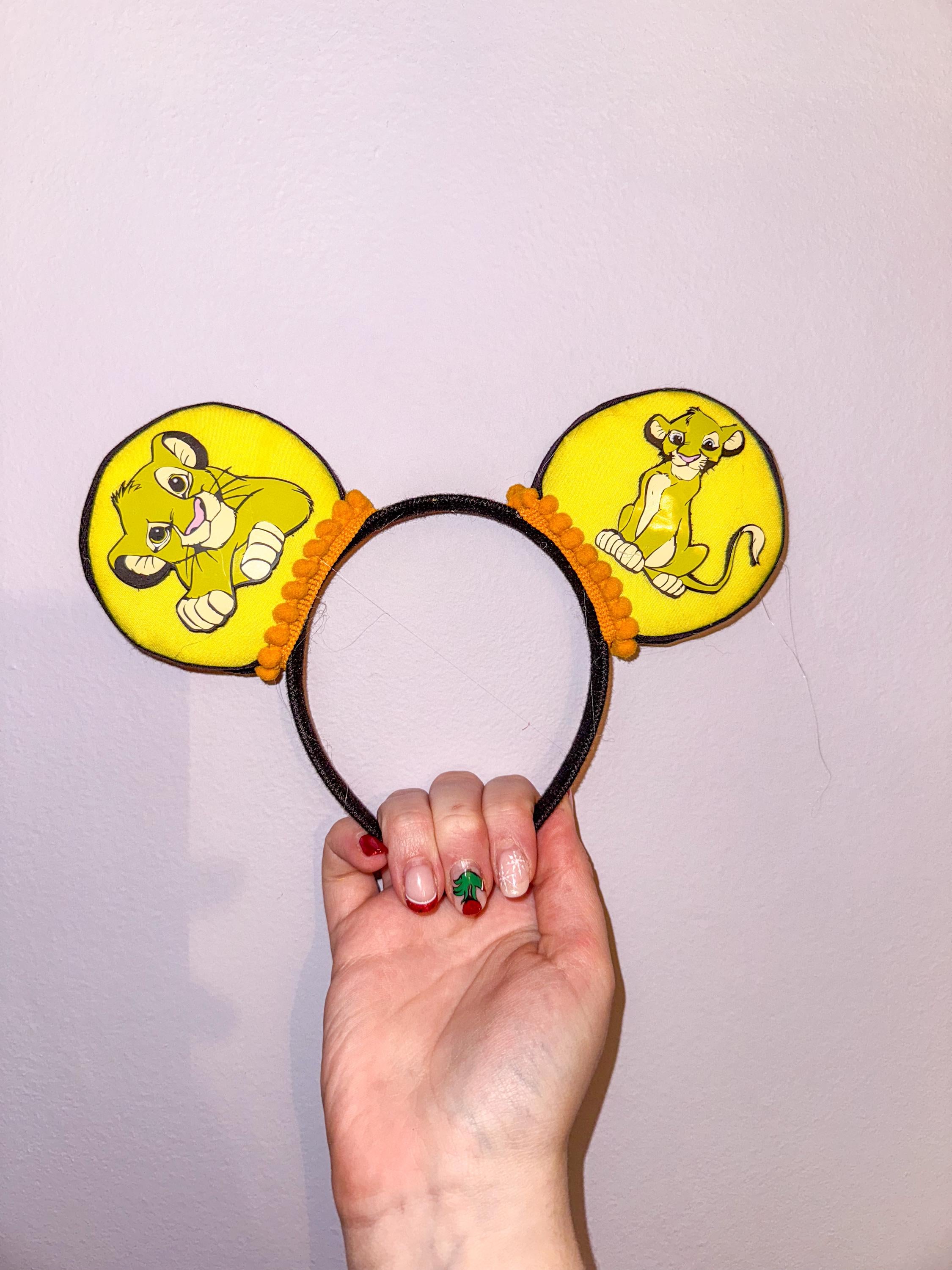 Handmade Disney Lion King  Inspired Mickey Ears