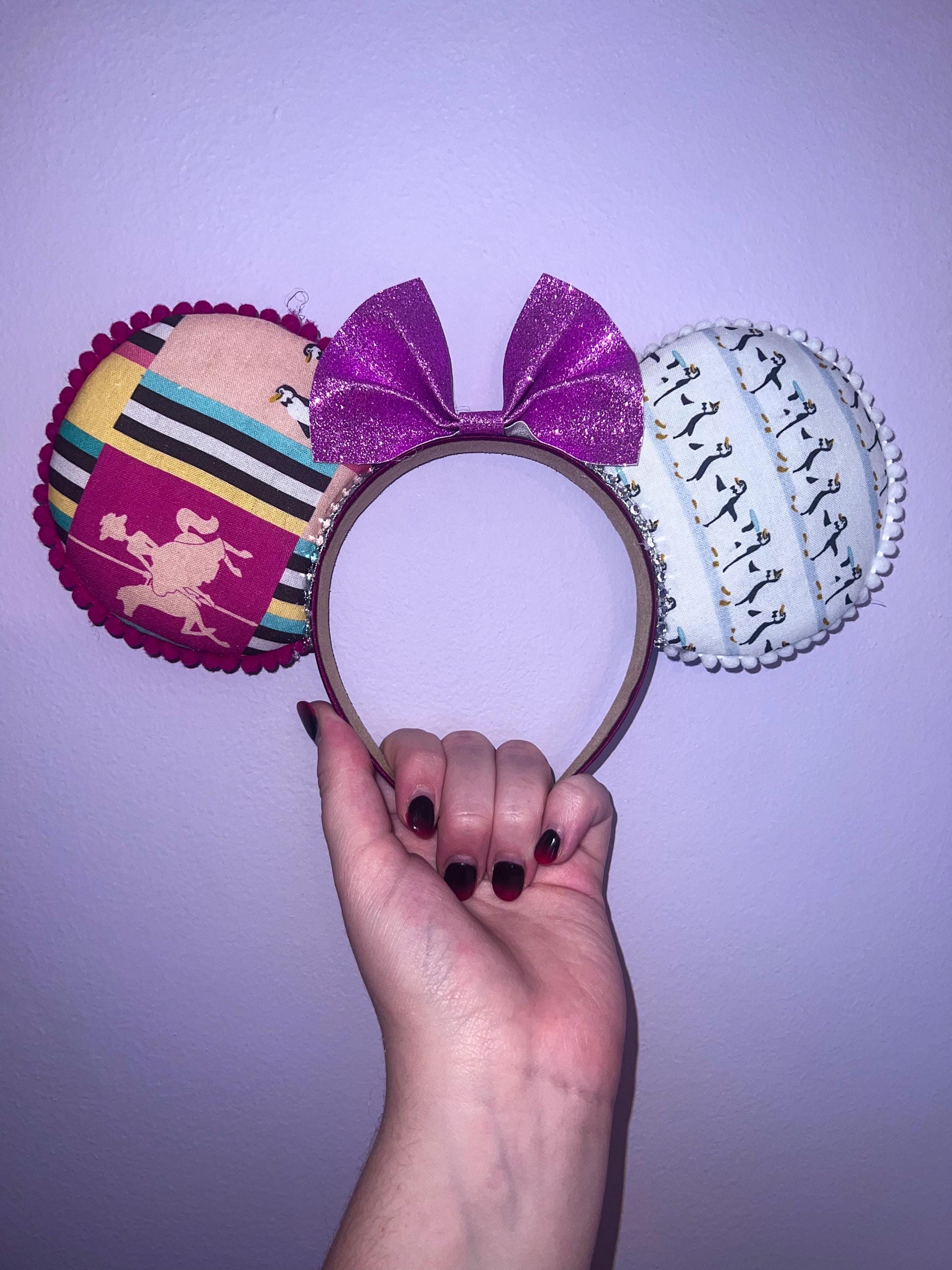 Handmade Mary Poppins Inspired Mickey Ears