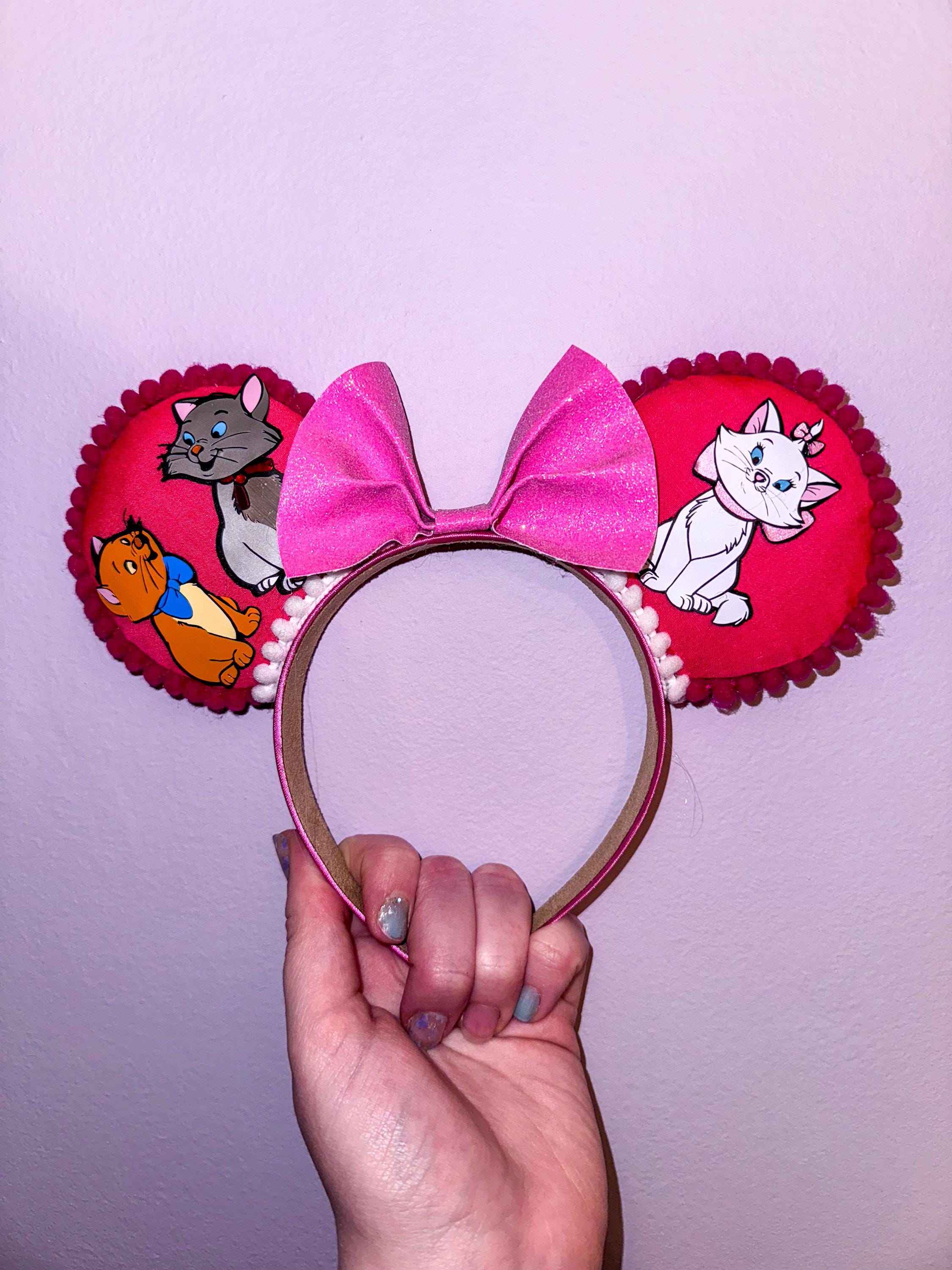 Handmade Disney Aristocats Inspired Mickey Ears