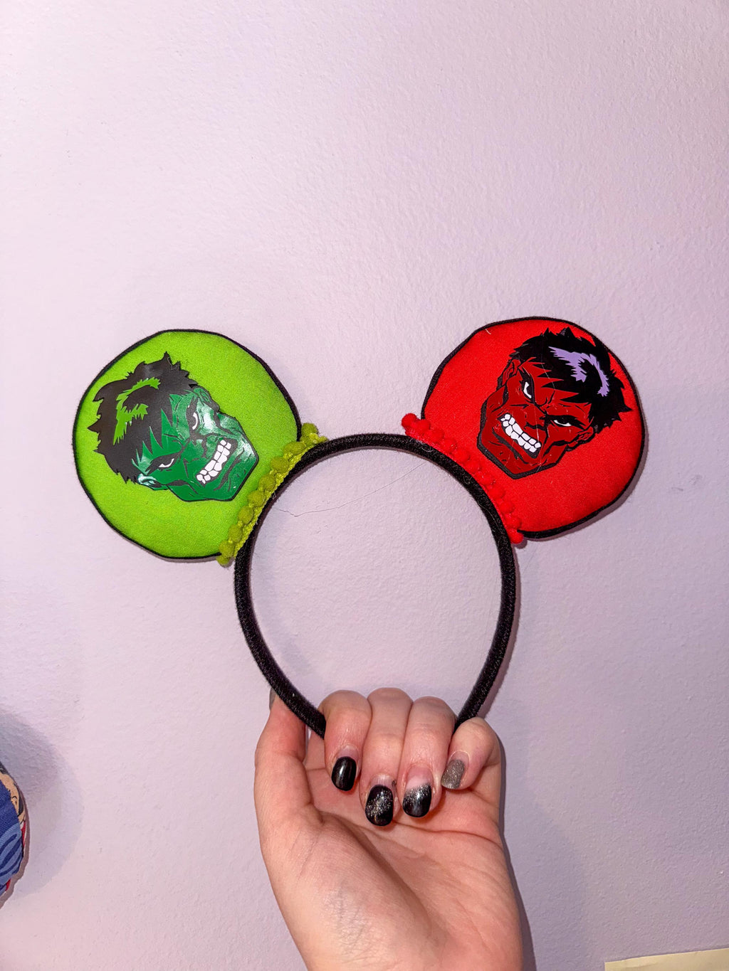 Handmade Marvel Avengers  Inspired Mickey Ears