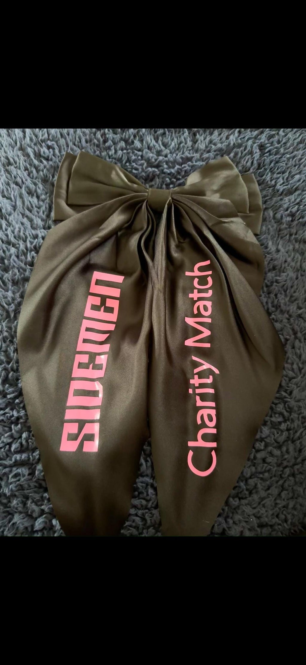 Handmade Sidemen Charity Match Bows