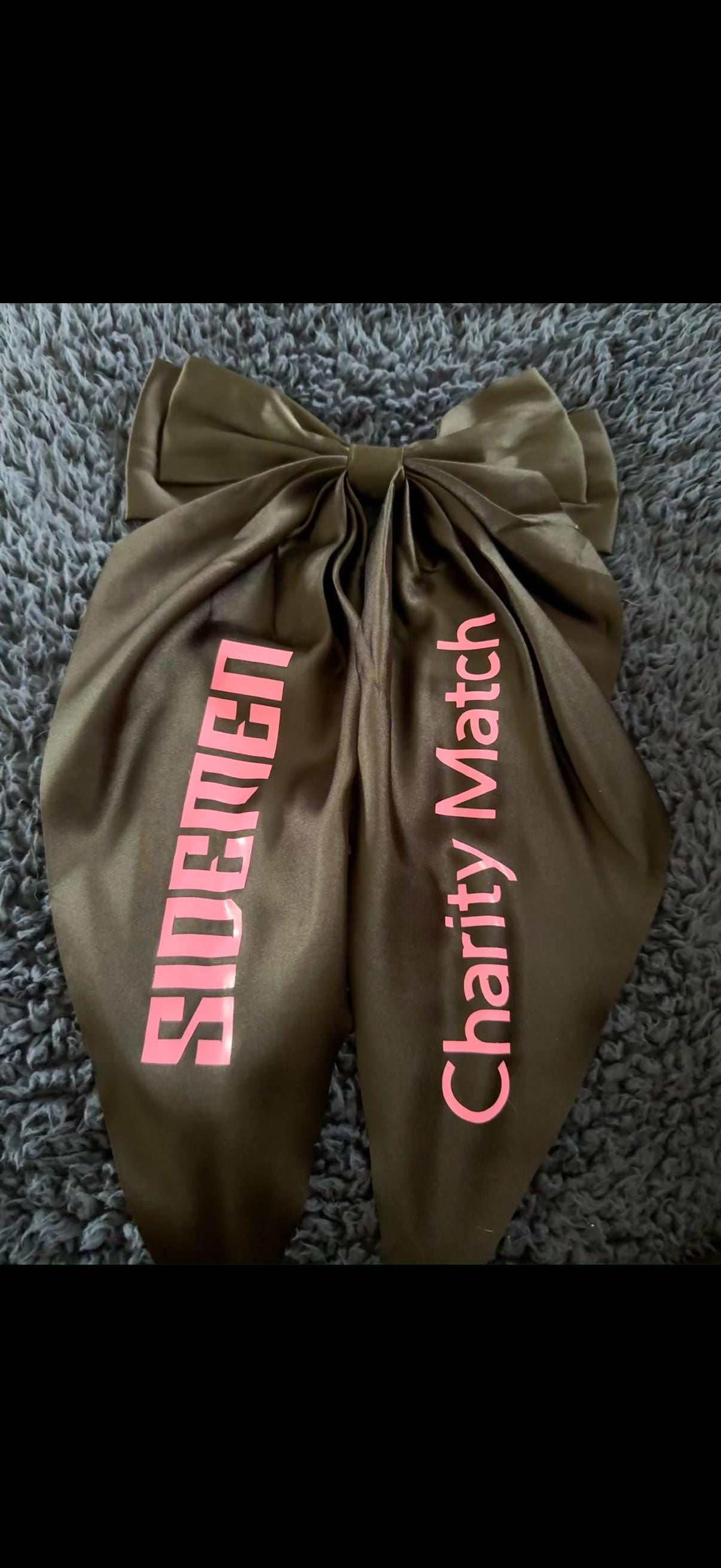 Handmade Sidemen Charity Match Bows