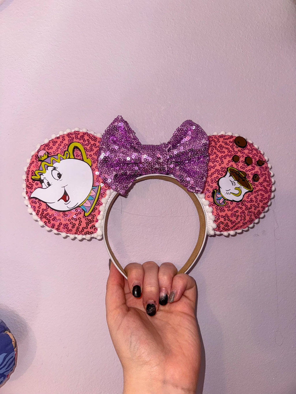 Handmade Disney Beauty And The Beast Inspired Mickey Ears
