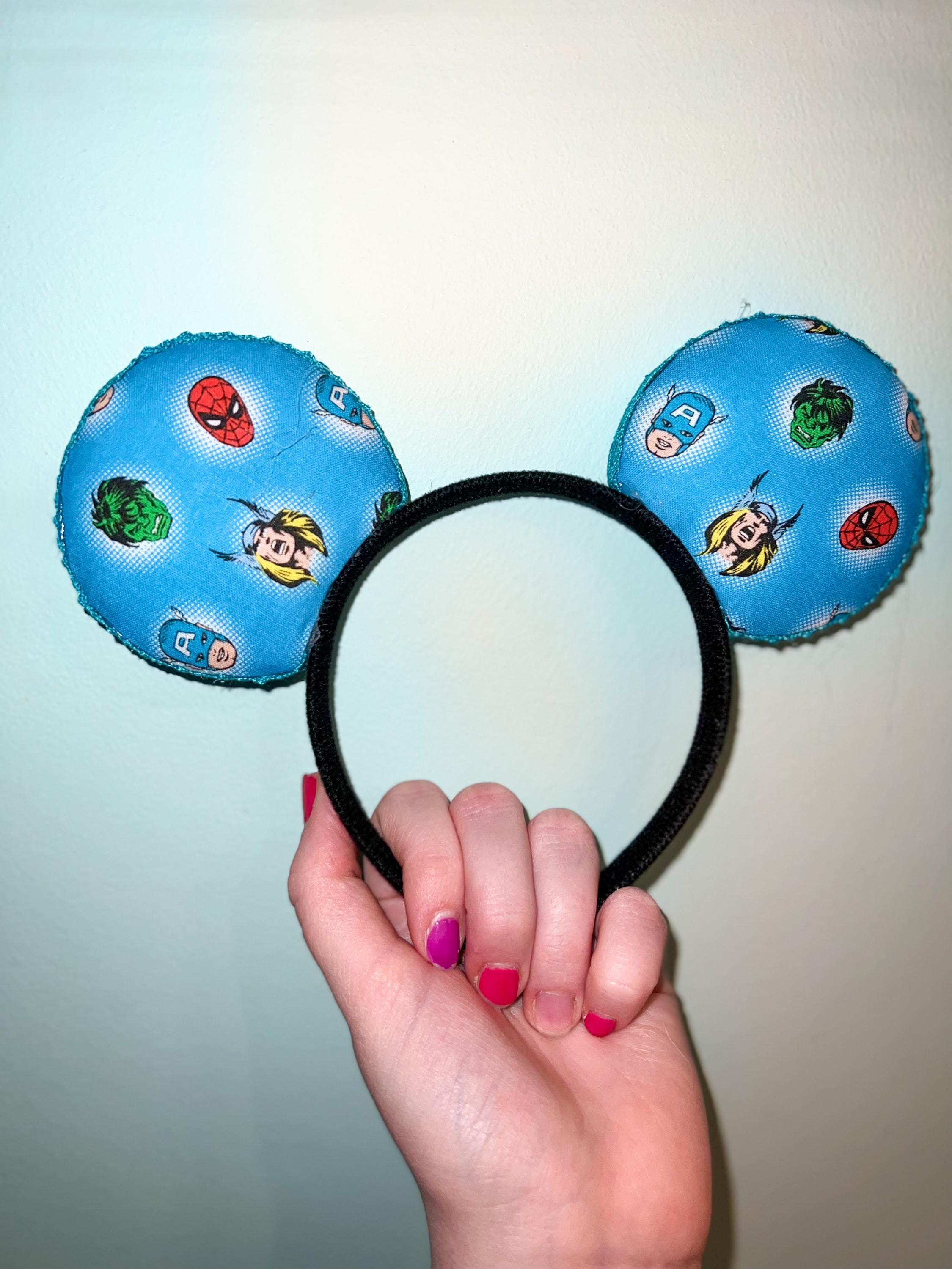 Handmade Marvel Avengers  Inspired Mickey Ears