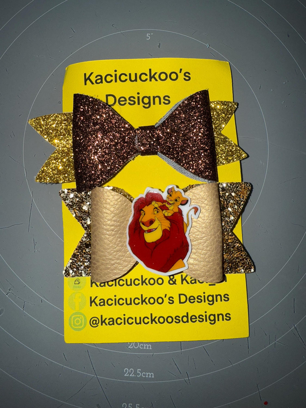 Handmade Disney Character  Inspired Bows