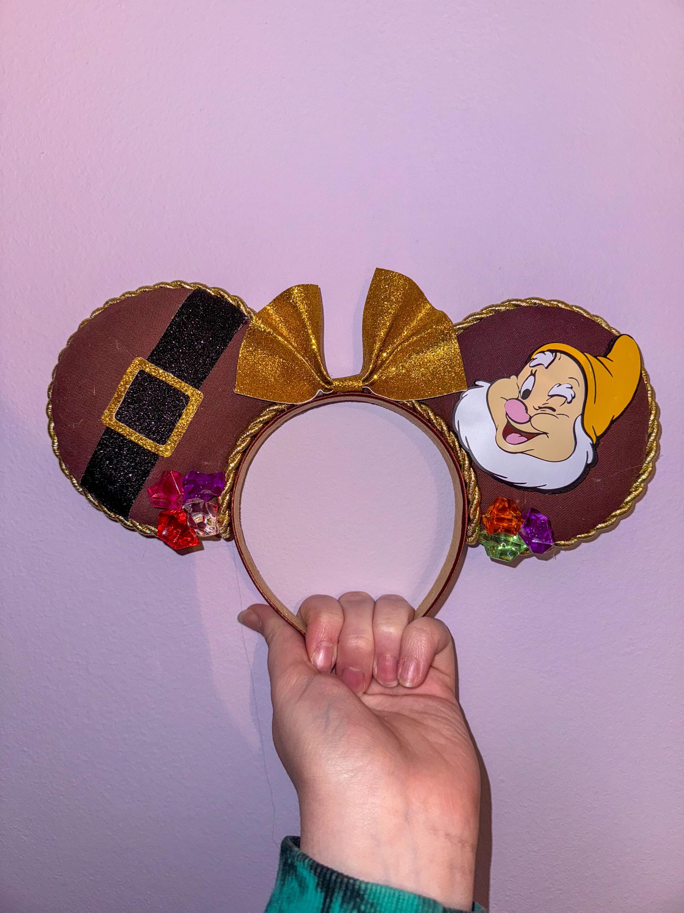 Handmade Disney Seven Dwarfs Inspired Mickey Ears