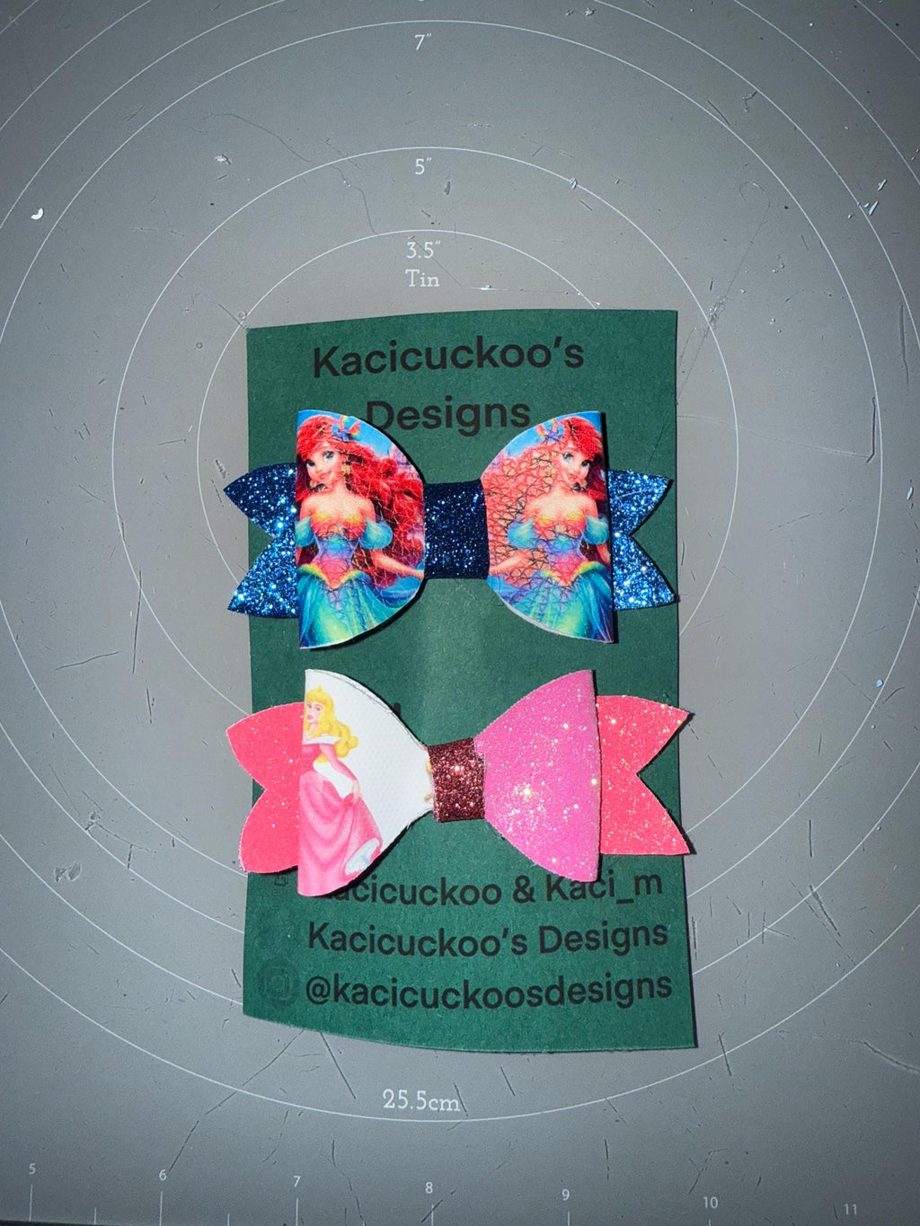 Handmade Disney Princess Inspired Bows