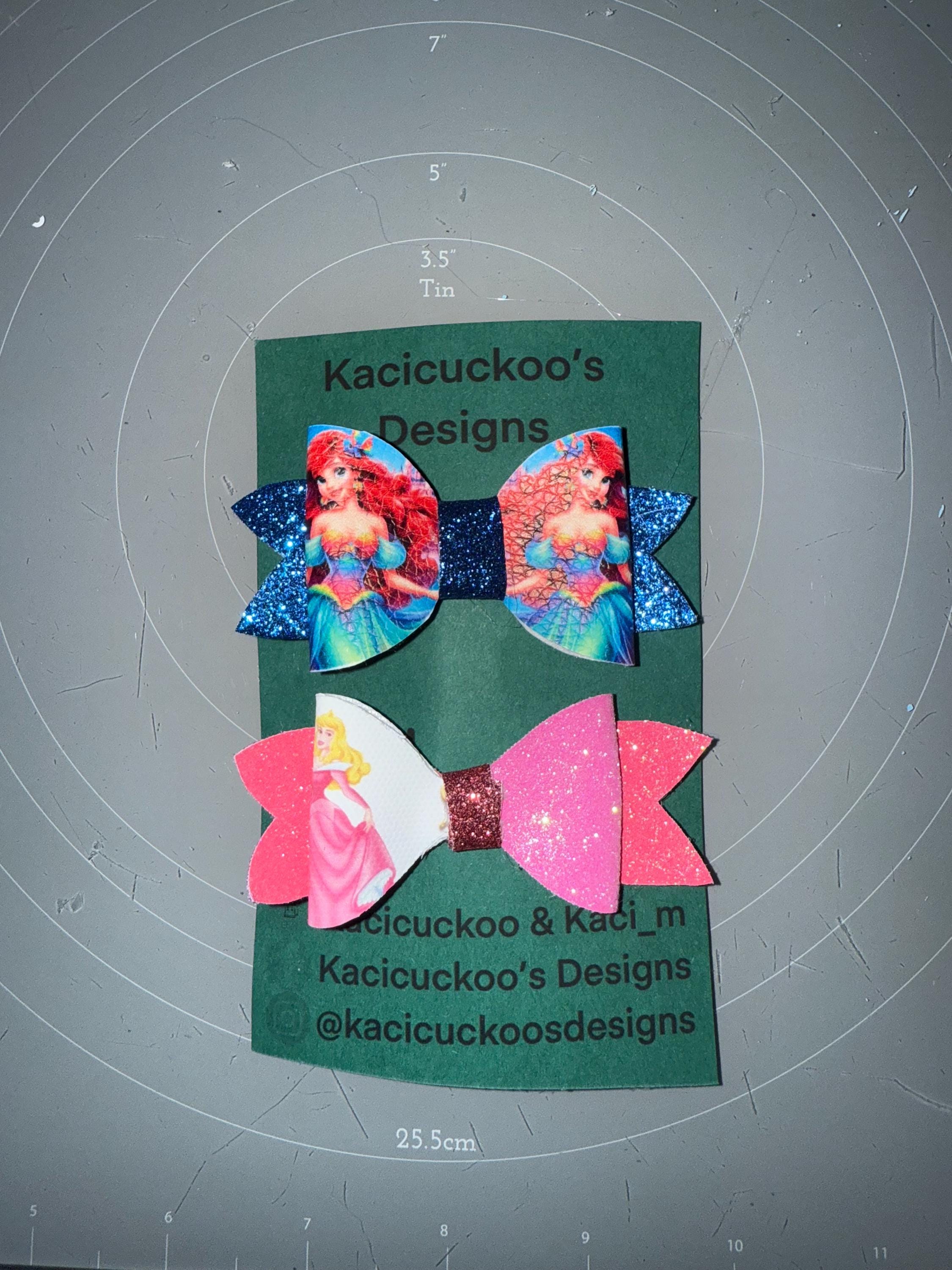 Handmade Disney Princess Inspired Bows