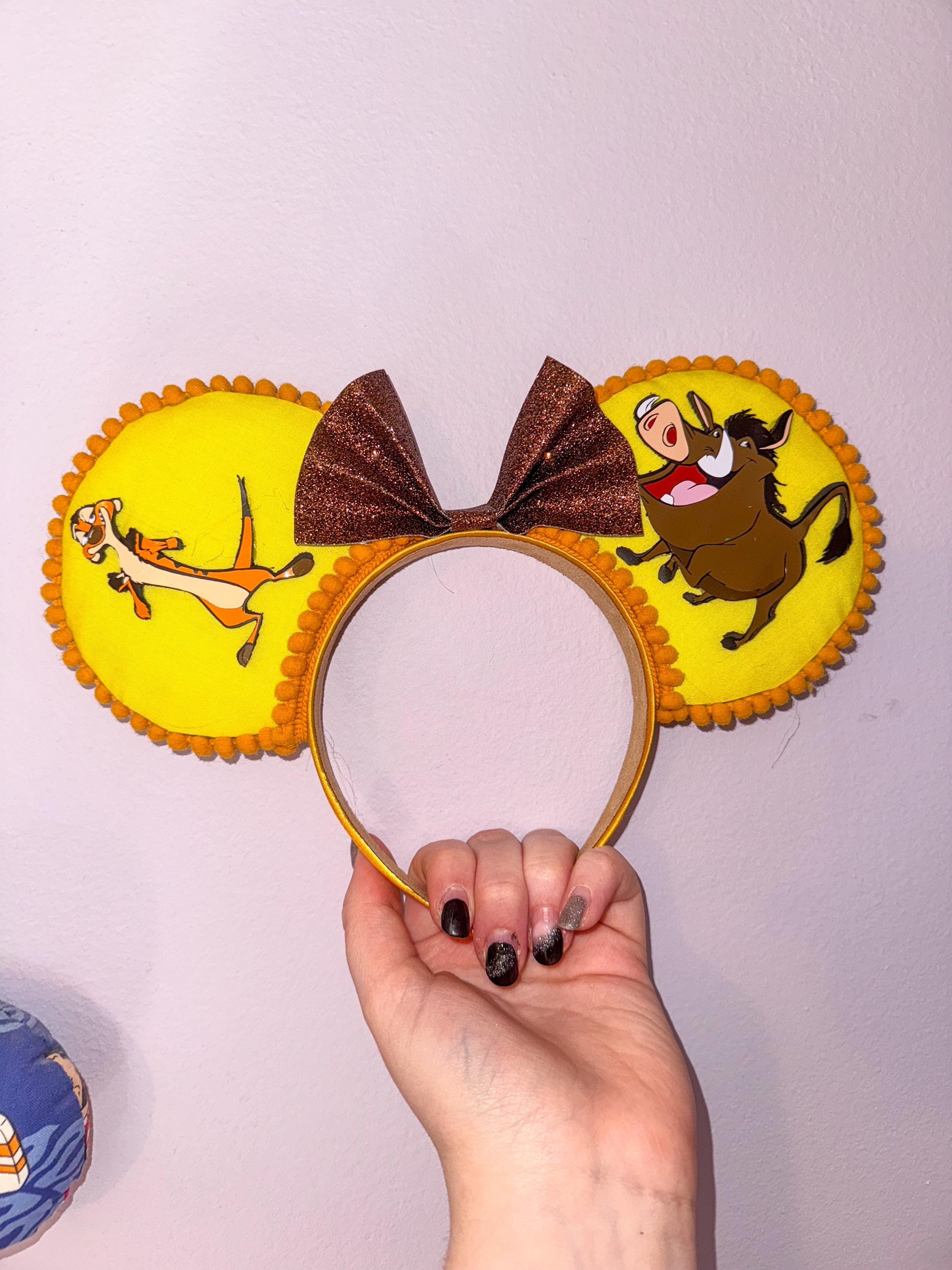 Handmade Disney Lion King  Inspired Mickey Ears