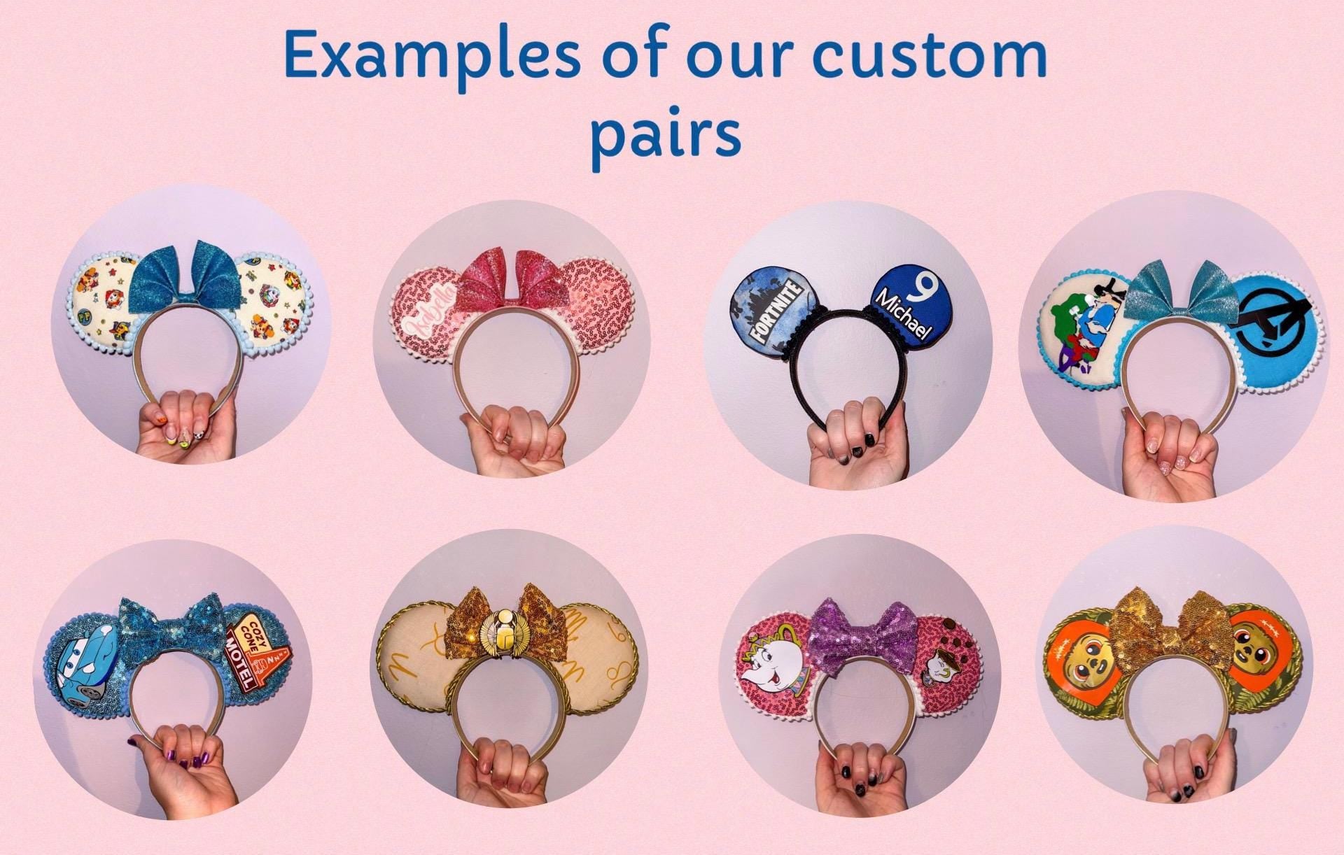 Handmade Custom  Inspired Mickey Ears