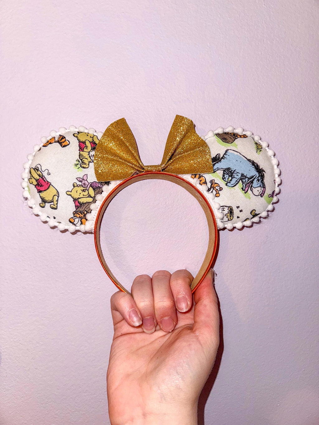 Handmade Winnie The Pooh And Friends  Inspired Mickey Ears