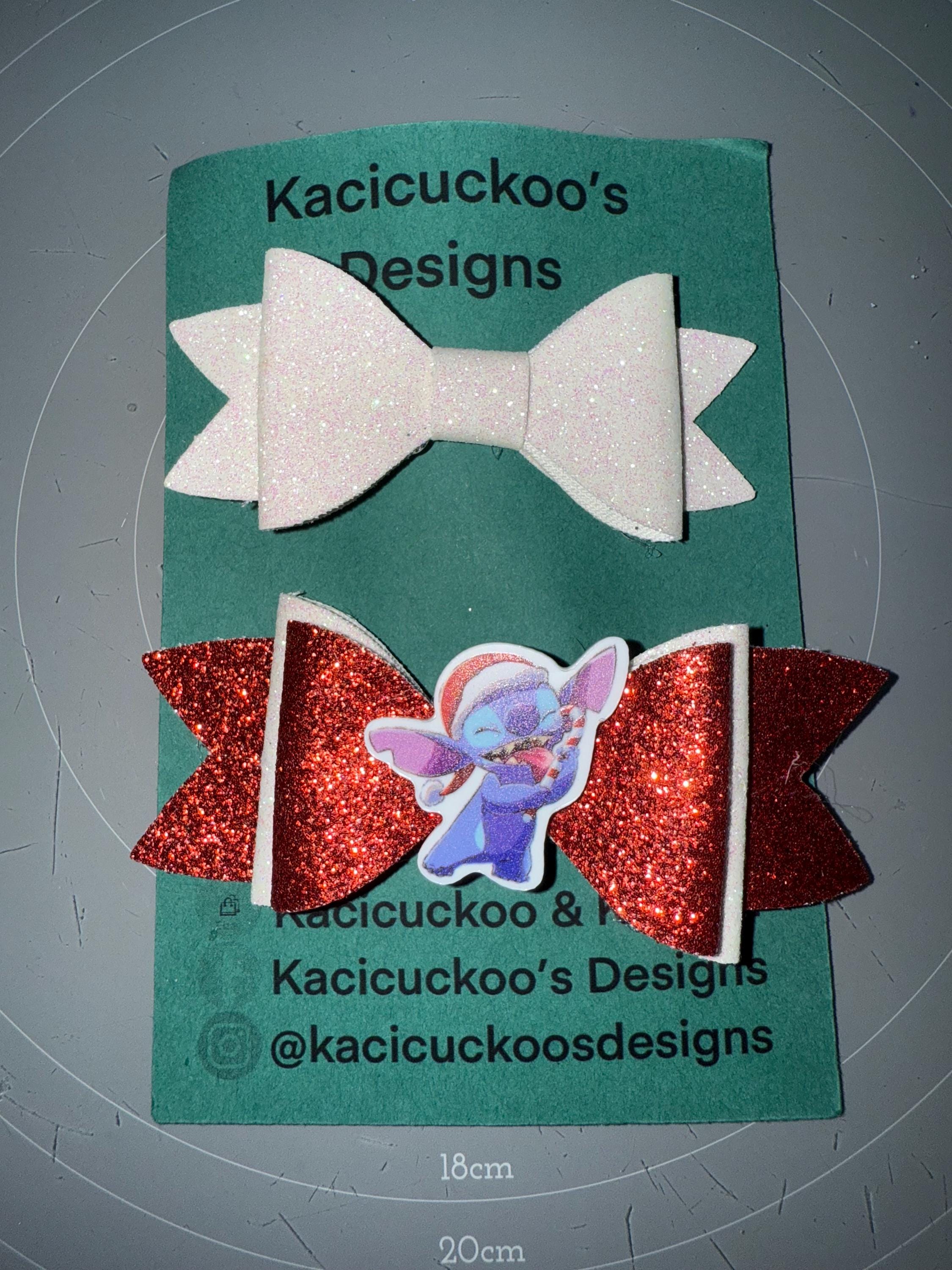 Handmade Stitch Christmas Inspired Bows