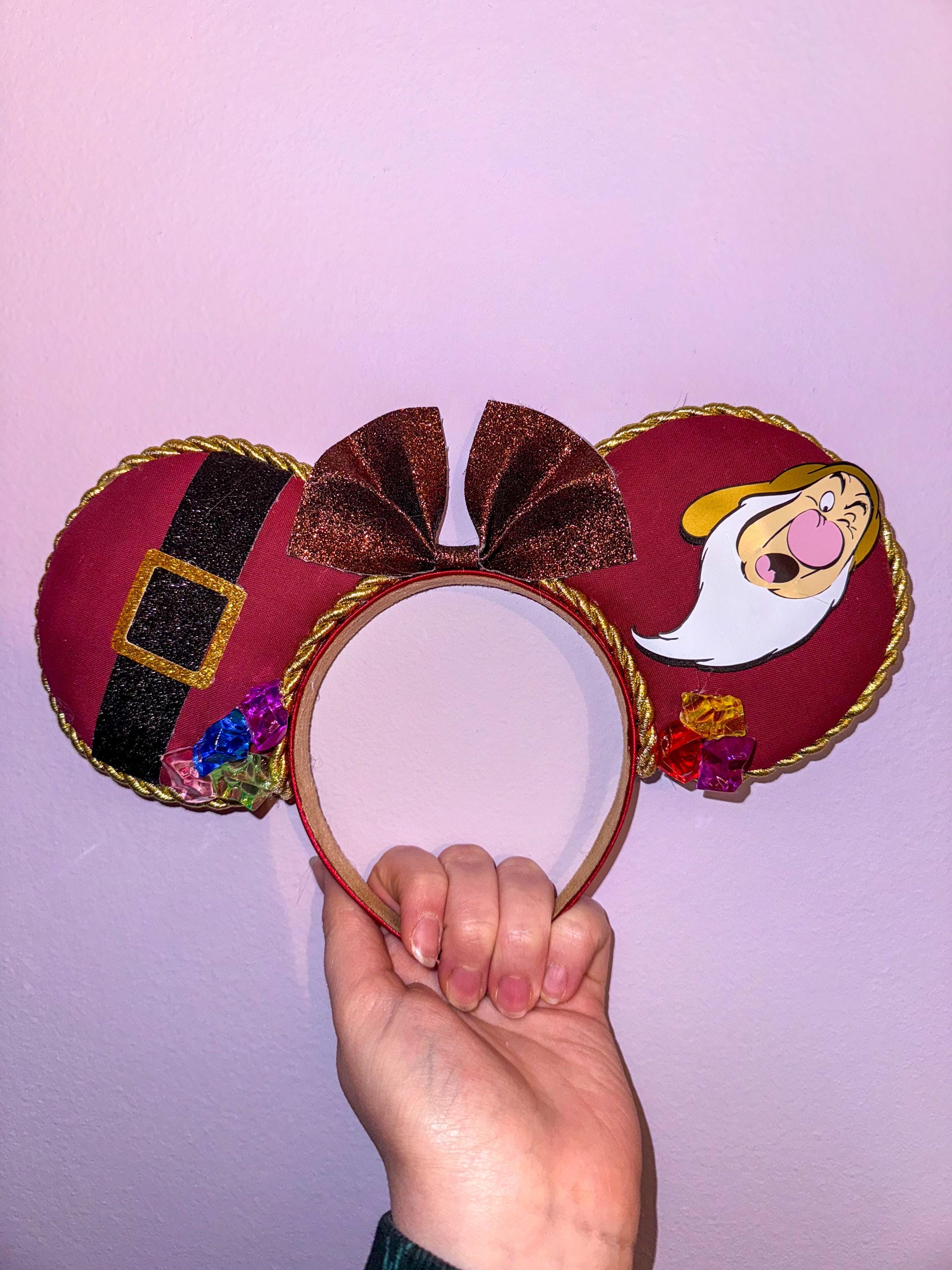 Handmade Disney Seven Dwarfs Inspired Mickey Ears