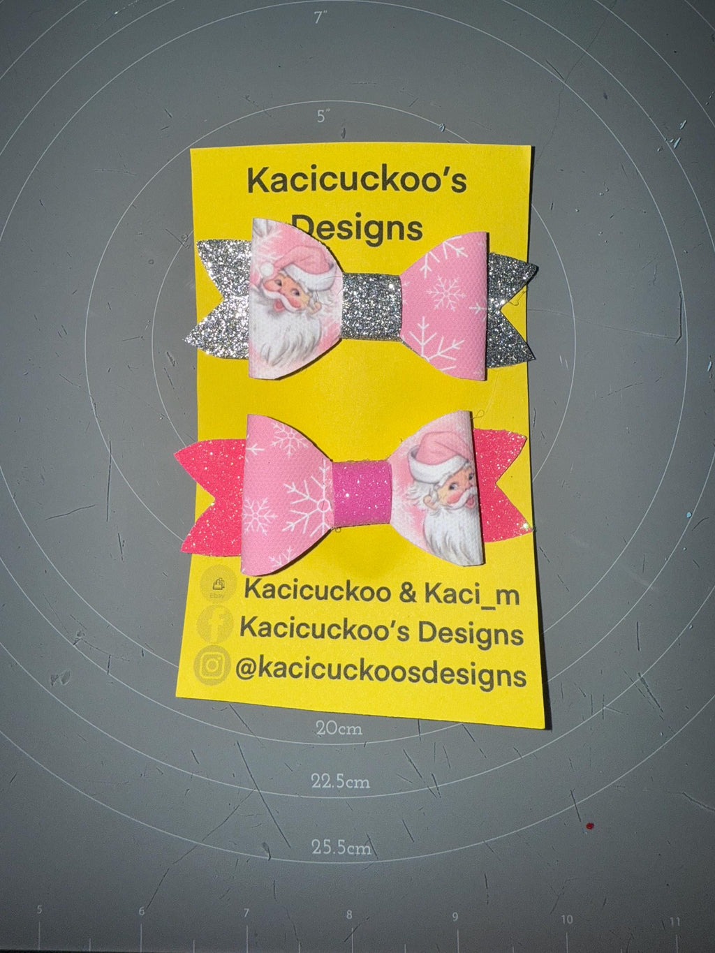 Handmade Christmas Inspired Bows