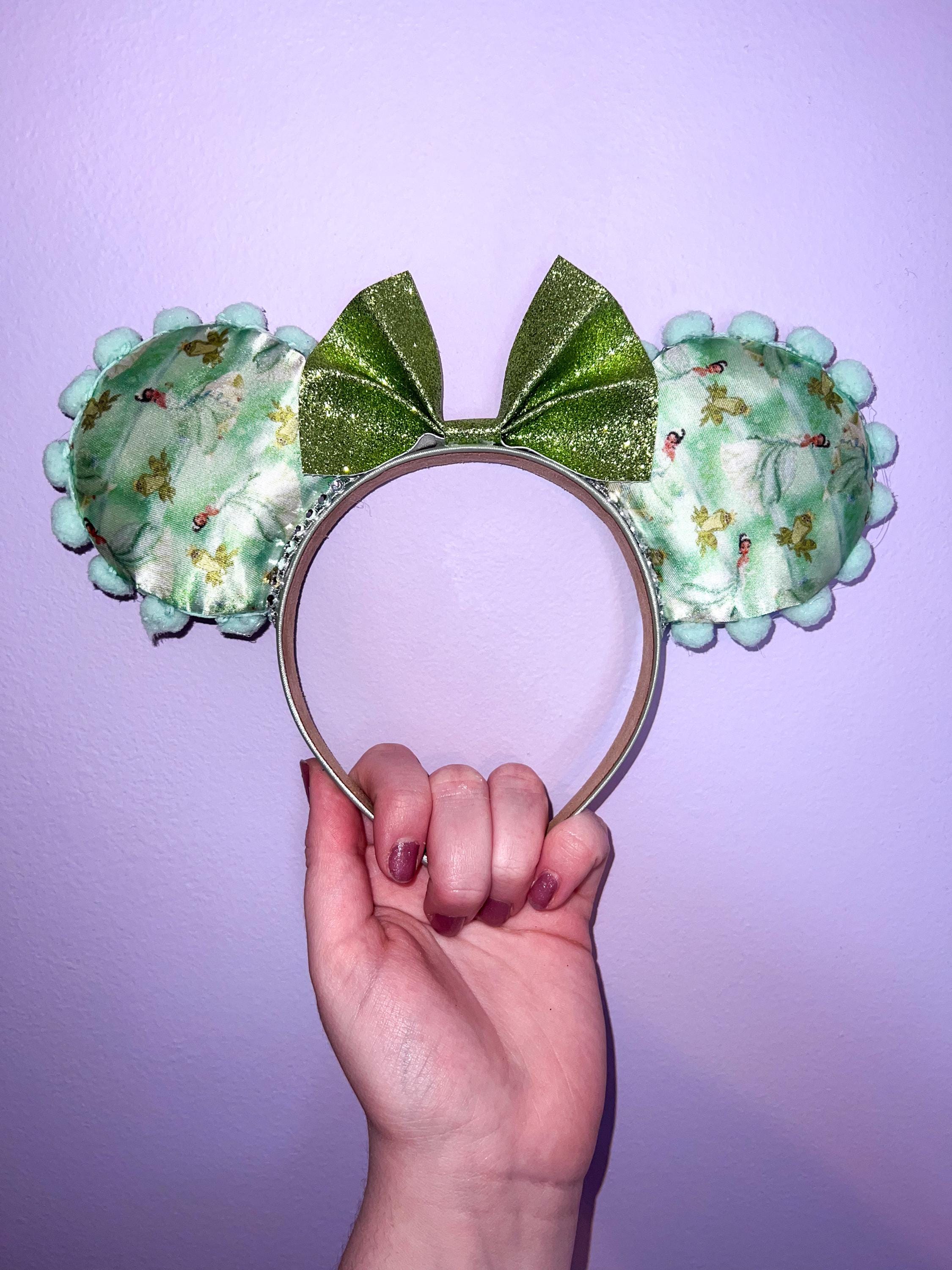 Handmade Princess And The Frog Tiana Inspired Mickey Ears