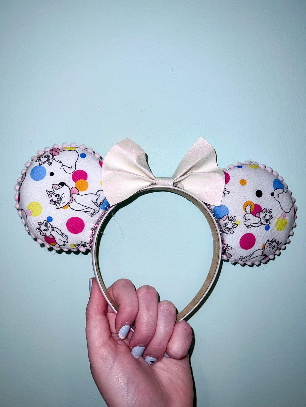 Handmade Disney Aristocats Inspired Mickey Ears
