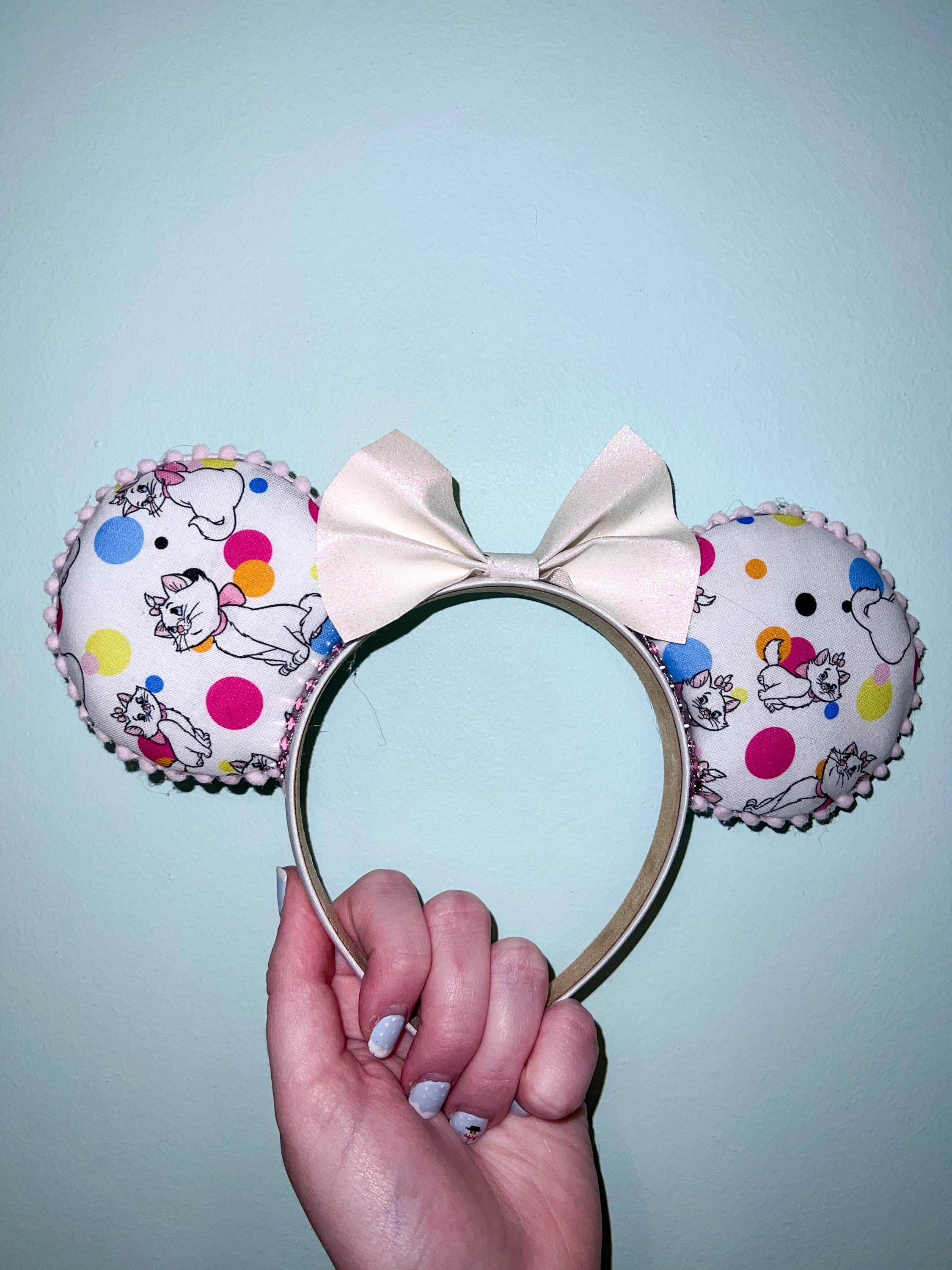 Handmade Disney Aristocats Inspired Mickey Ears
