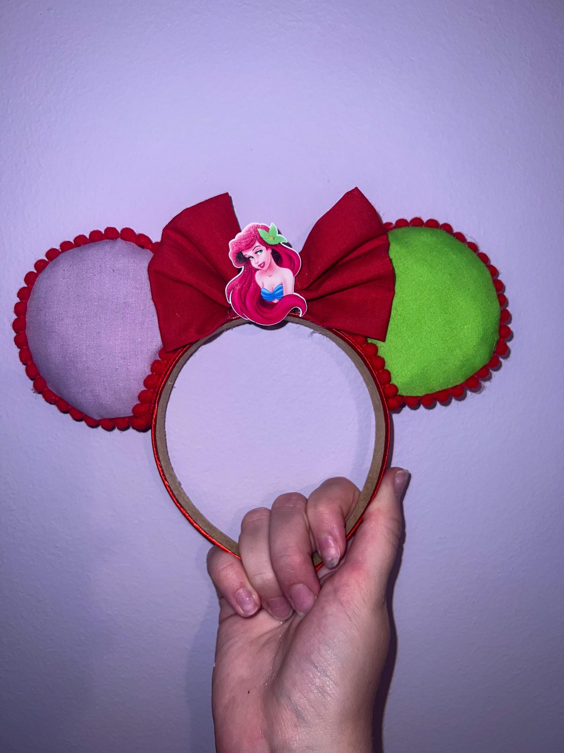 Handmade Disney Little Mermaid Inspired Mickey Ears