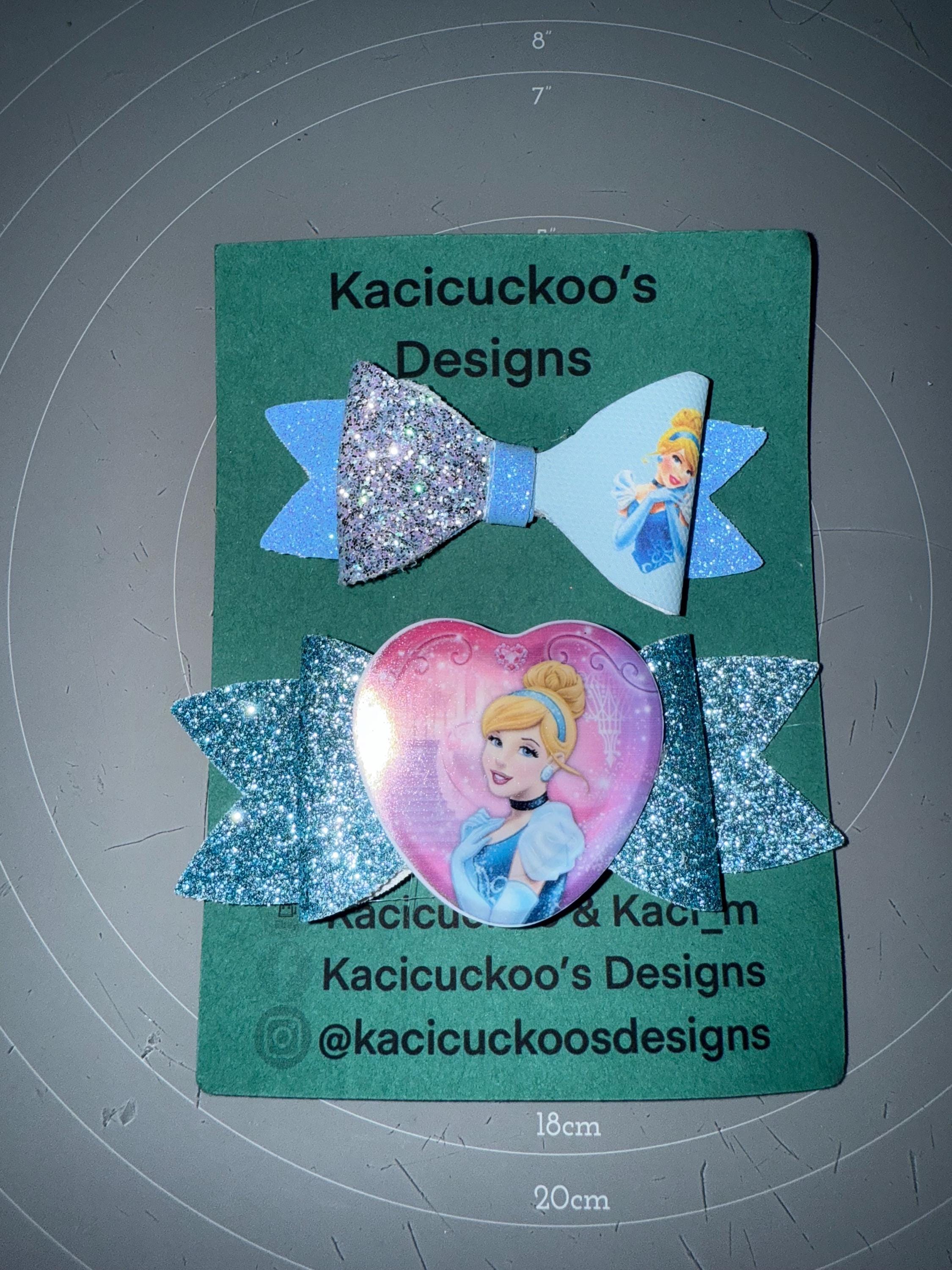 Handmade Disney Princess Inspired Bows