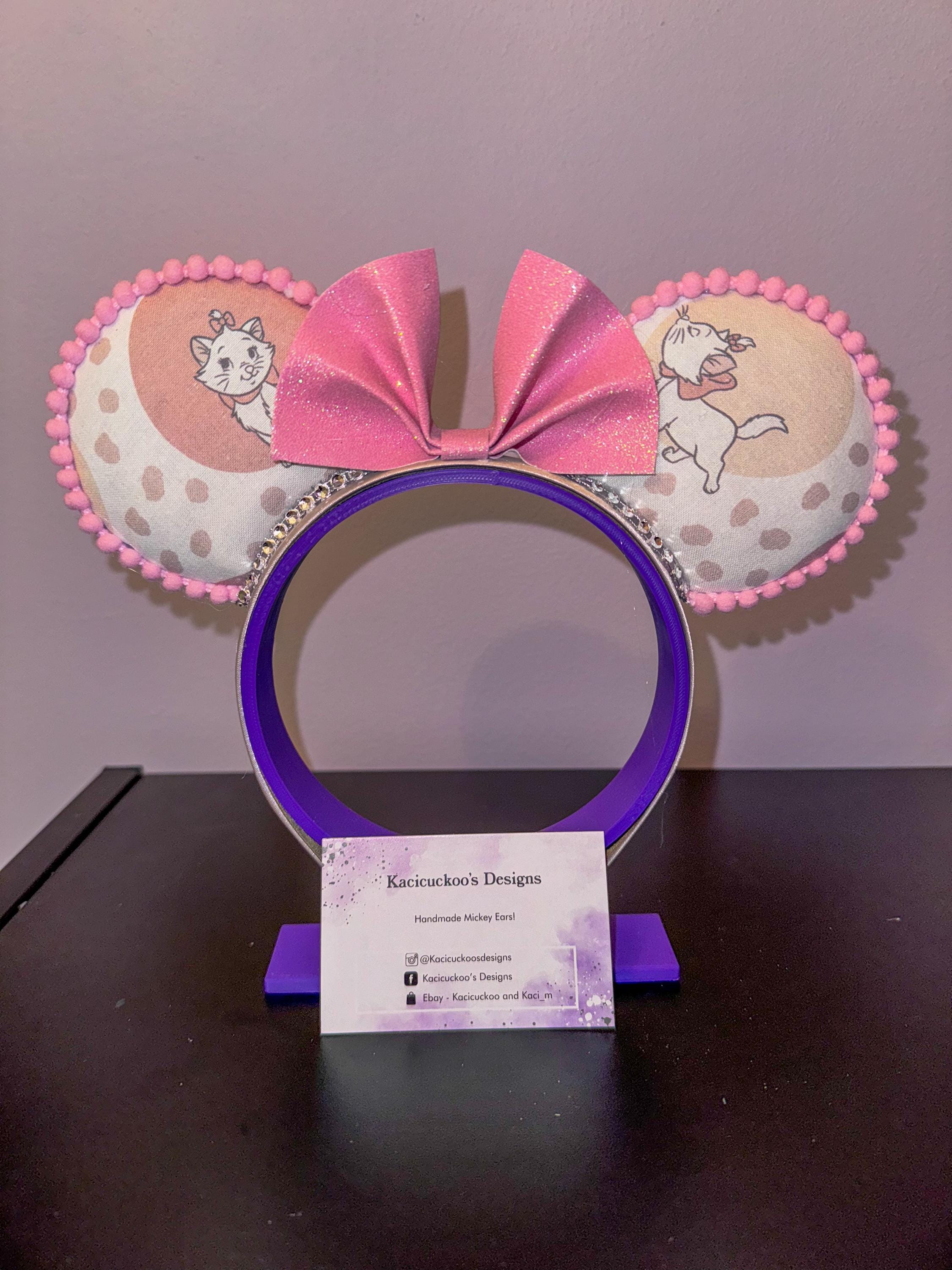 Handmade Disney Aristocats Inspired Mickey Ears