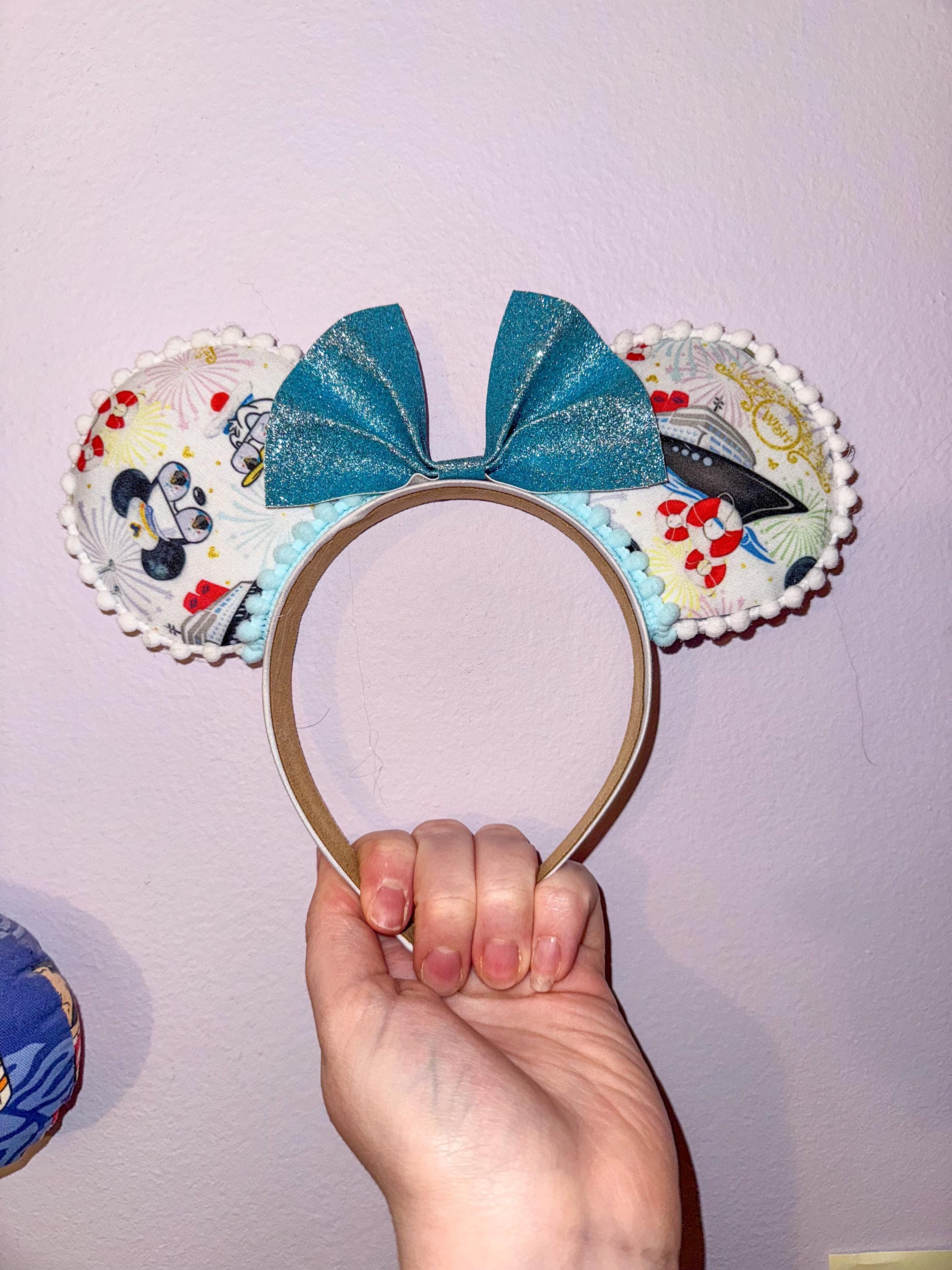 Handmade Disney Cruise Line Inspired Mickey Ears