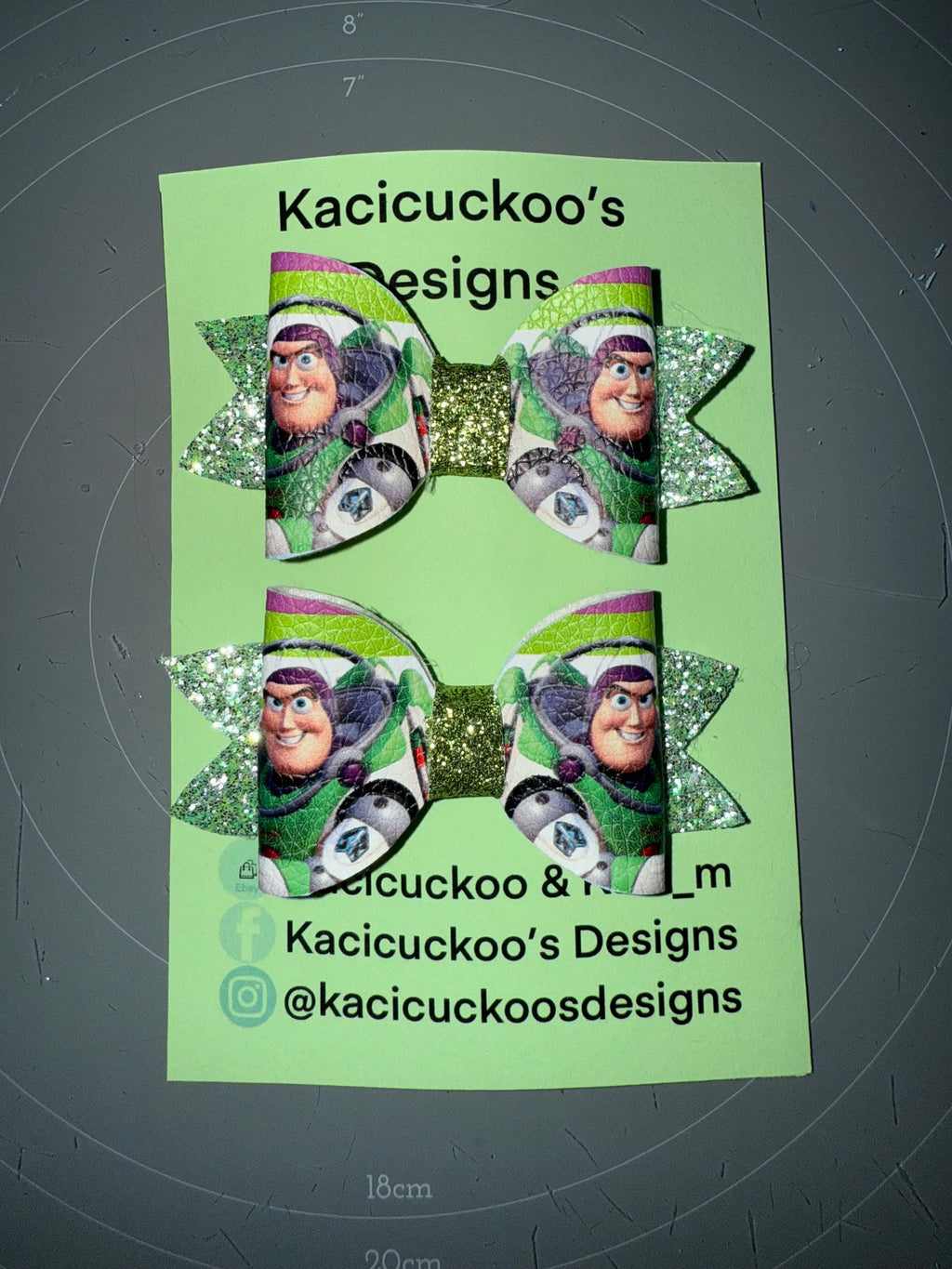 Handmade Toy Story Inspired Bows