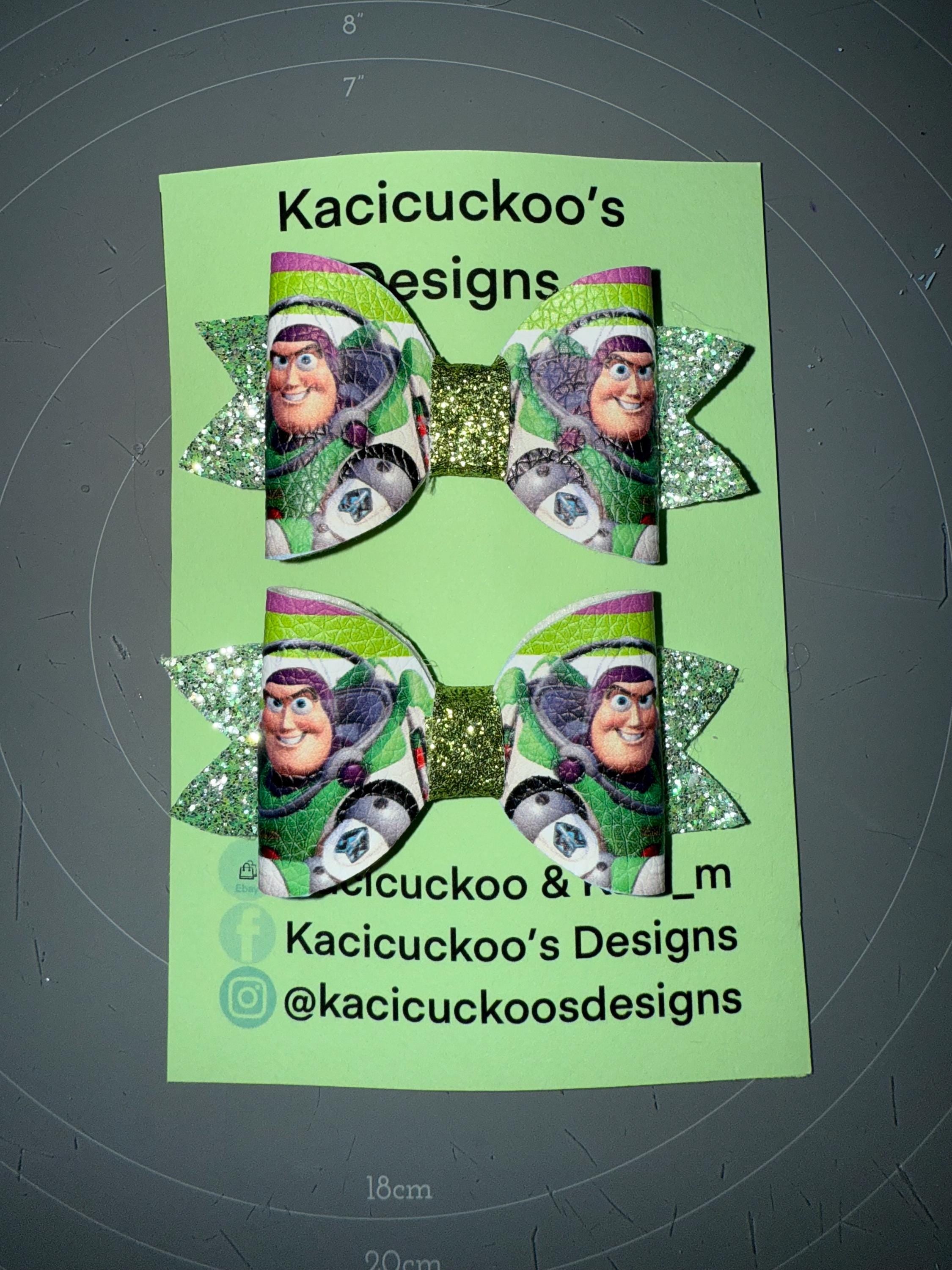 Handmade Toy Story Inspired Bows