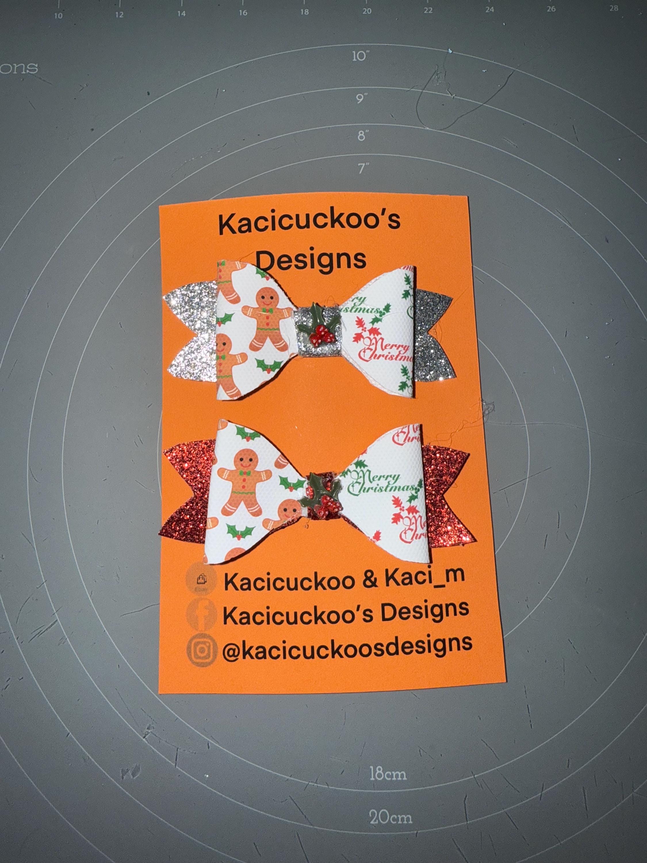 Handmade Christmas Inspired Bows