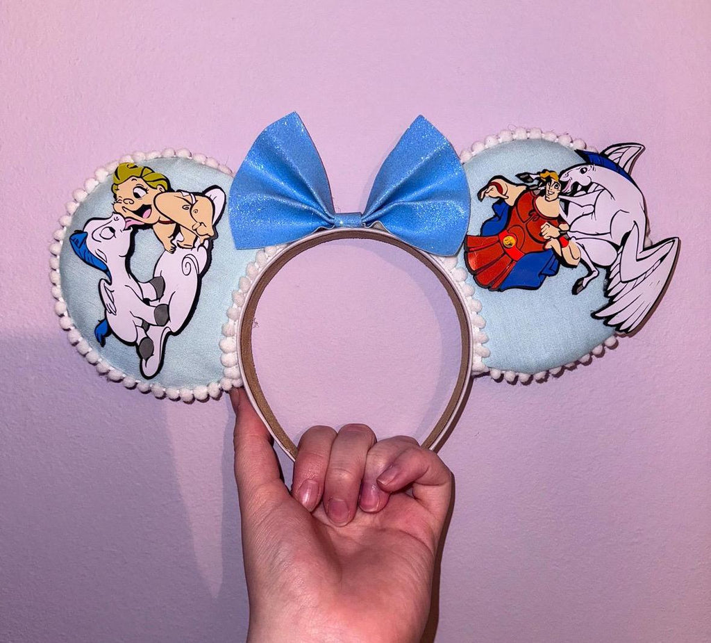 Handmade Hercules And Hades Inspired Mickey Ears