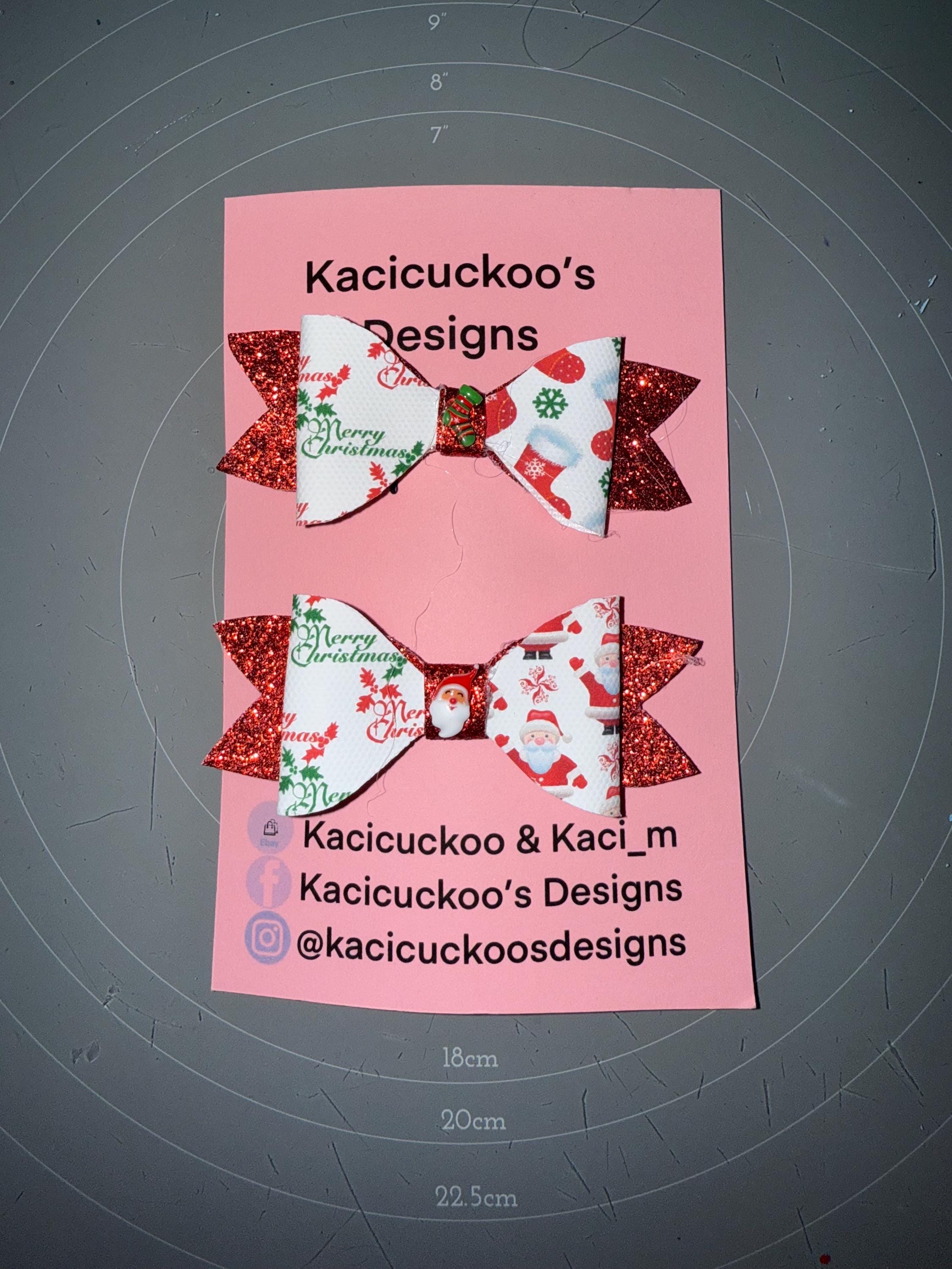 Handmade Christmas Inspired Bows