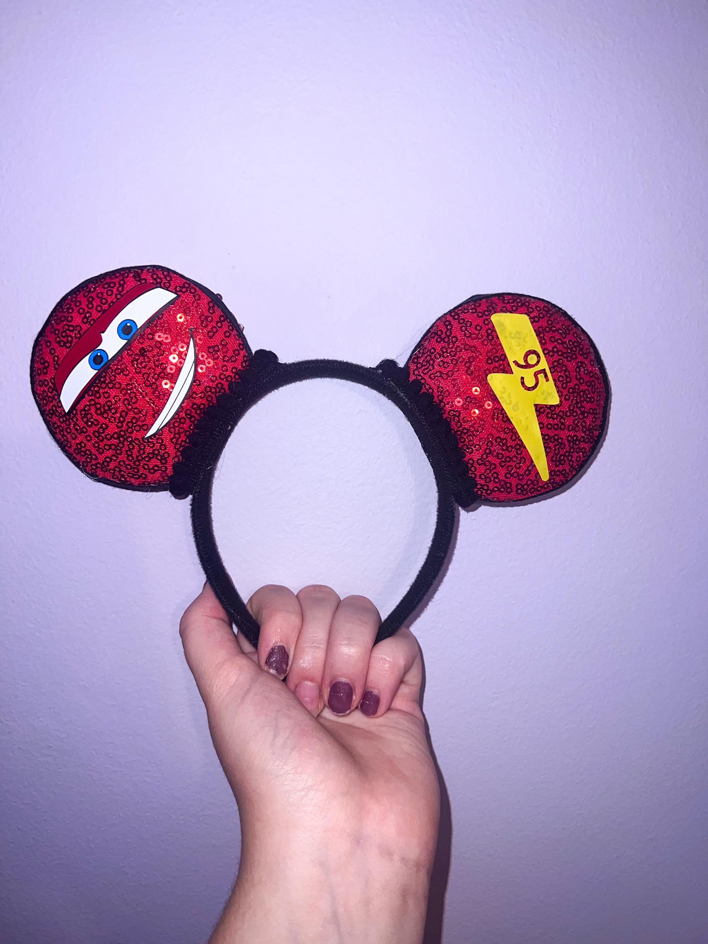 Handmade Disney Pixar Cars  Inspired Mickey Ears