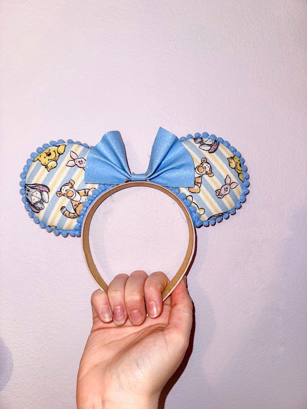Handmade Winnie The Pooh And Friends  Inspired Mickey Ears