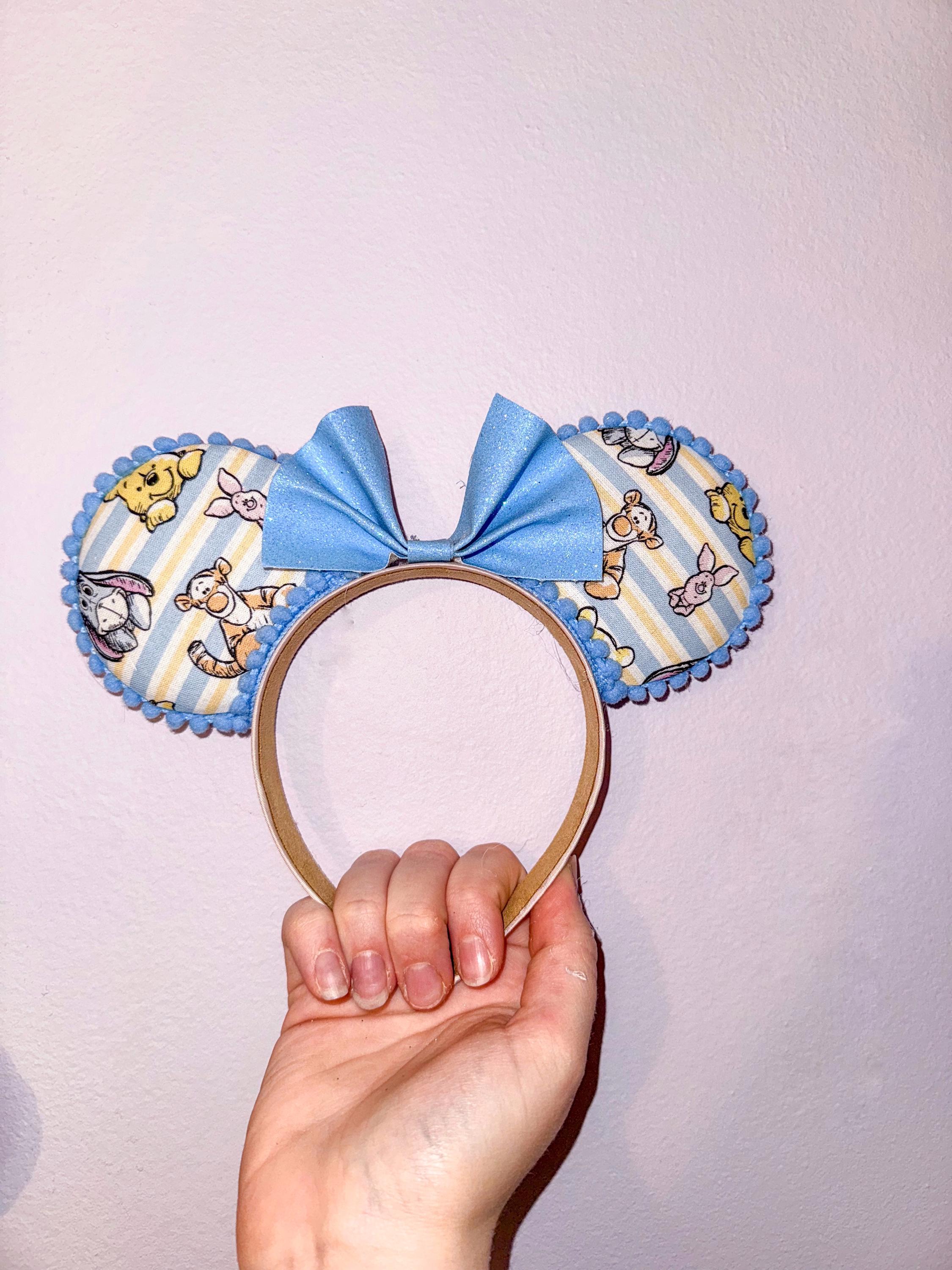 Handmade Winnie The Pooh And Friends  Inspired Mickey Ears