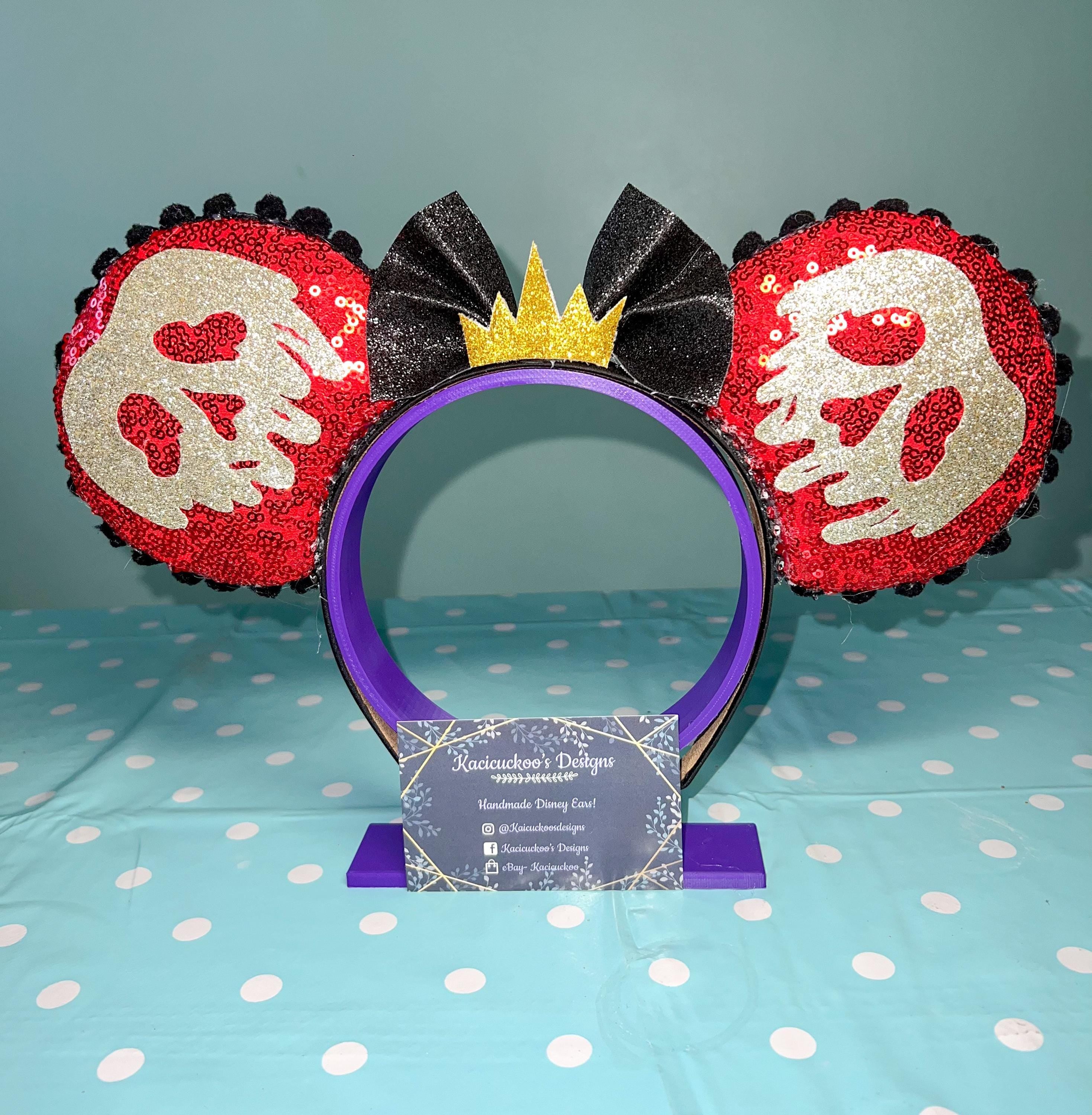 Handmade Disney Villians Inspired Mickey Ears