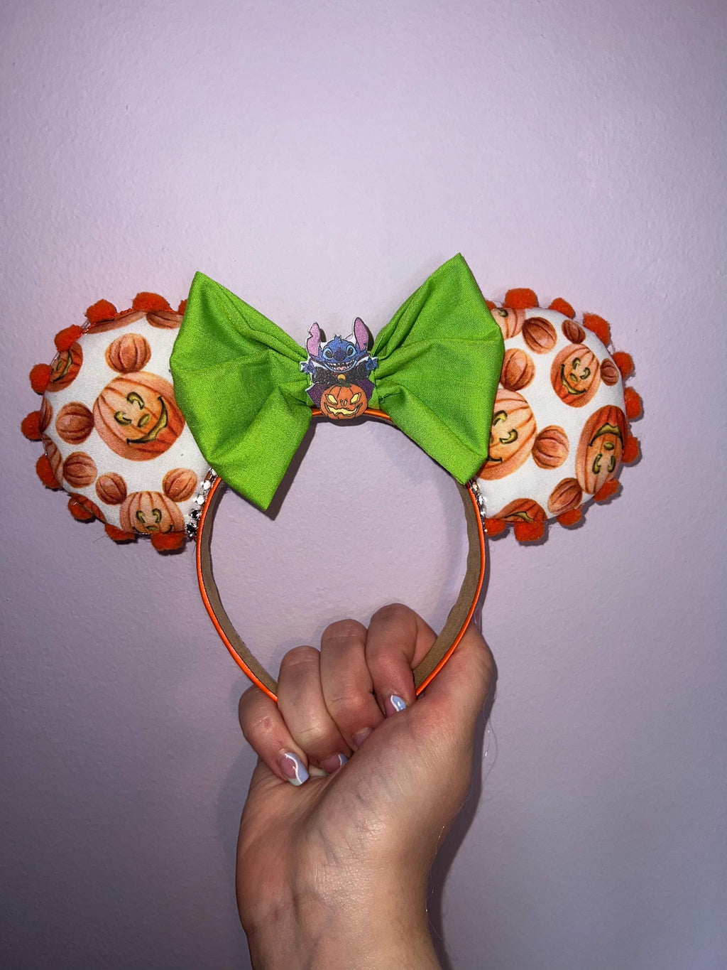 Handmade Halloween nspired Mickey Ears