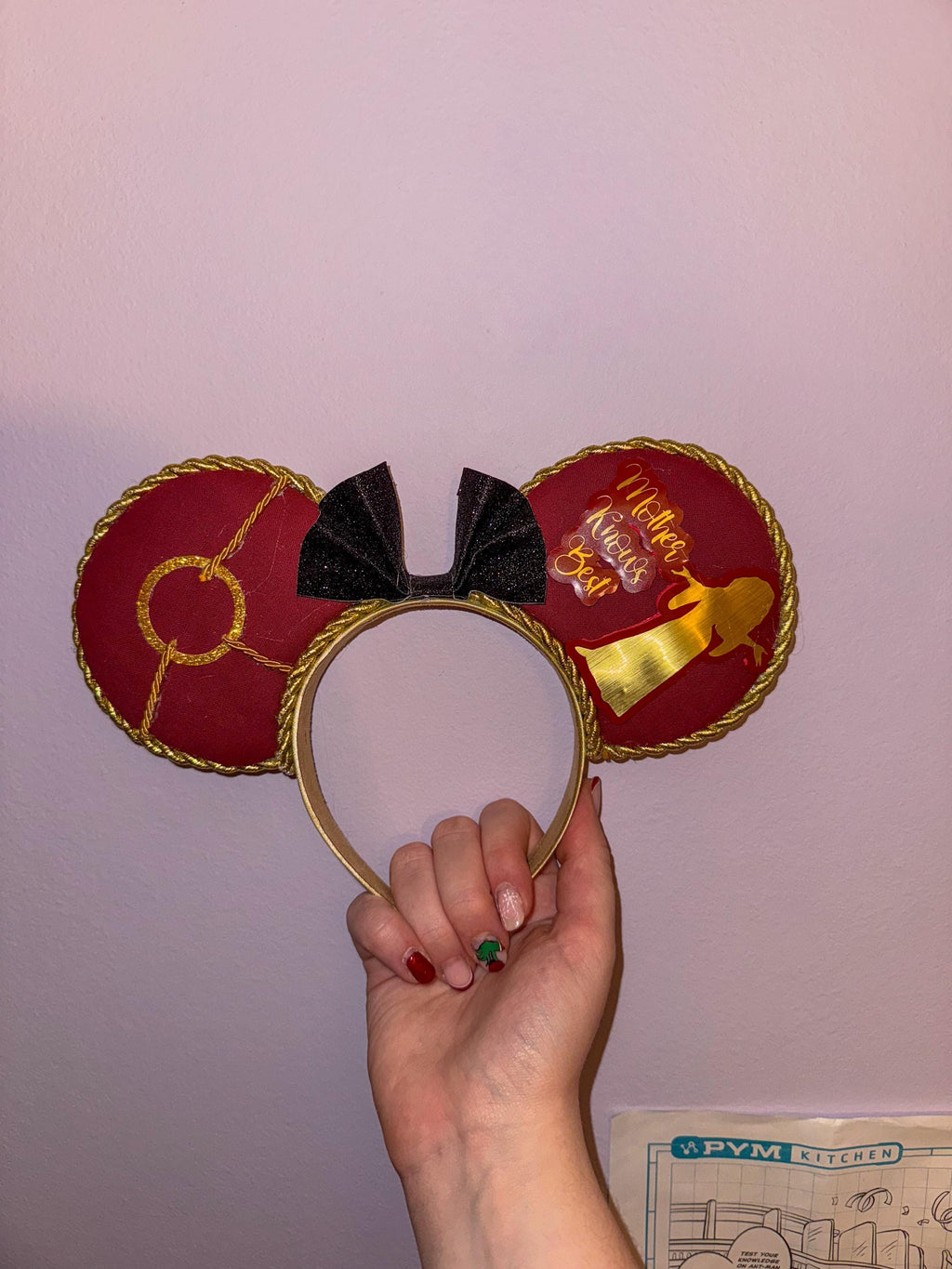 Handmade Disney Tangled Inspired Mickey Ears