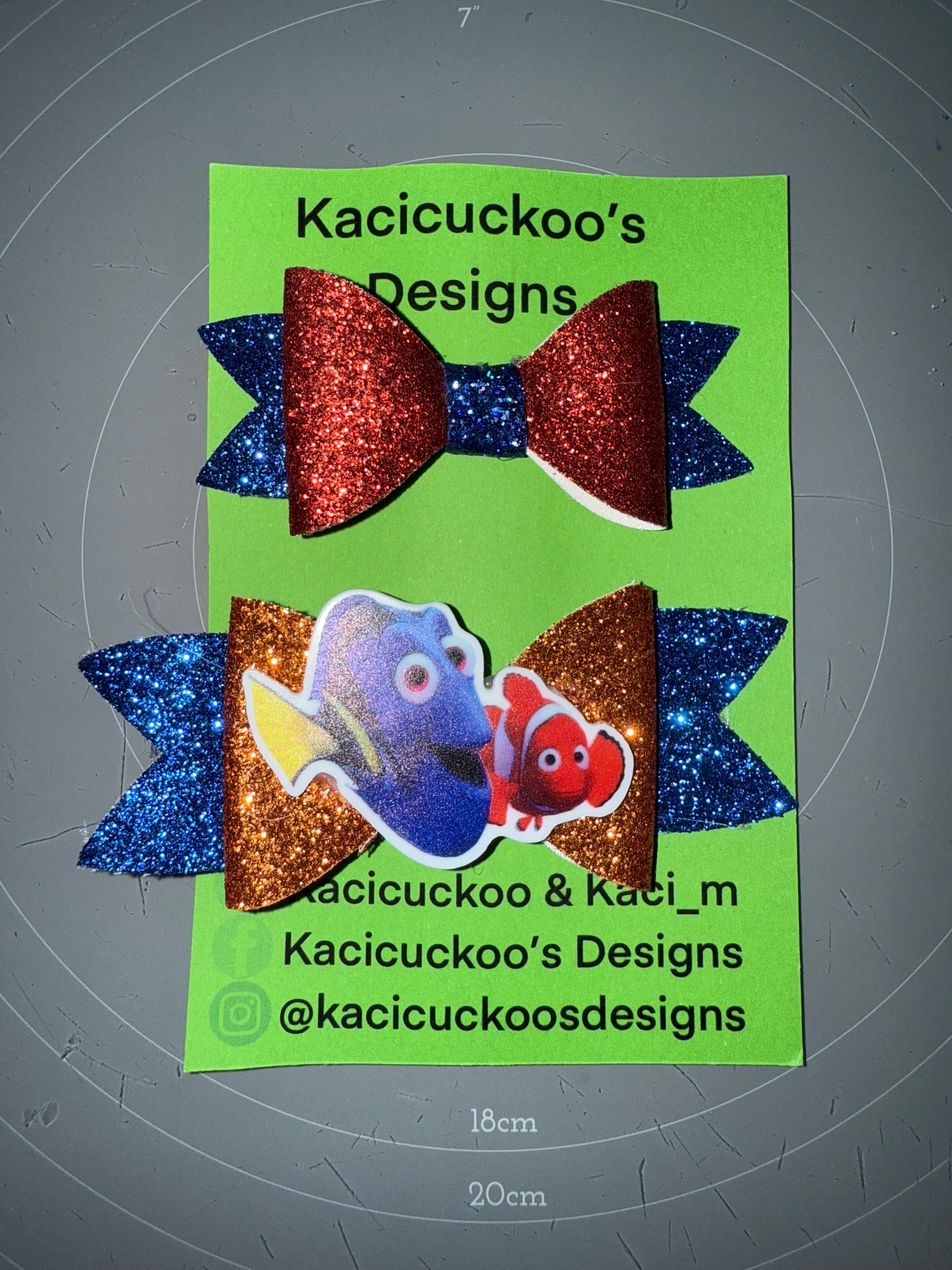 Handmade Disney Character  Inspired Bows