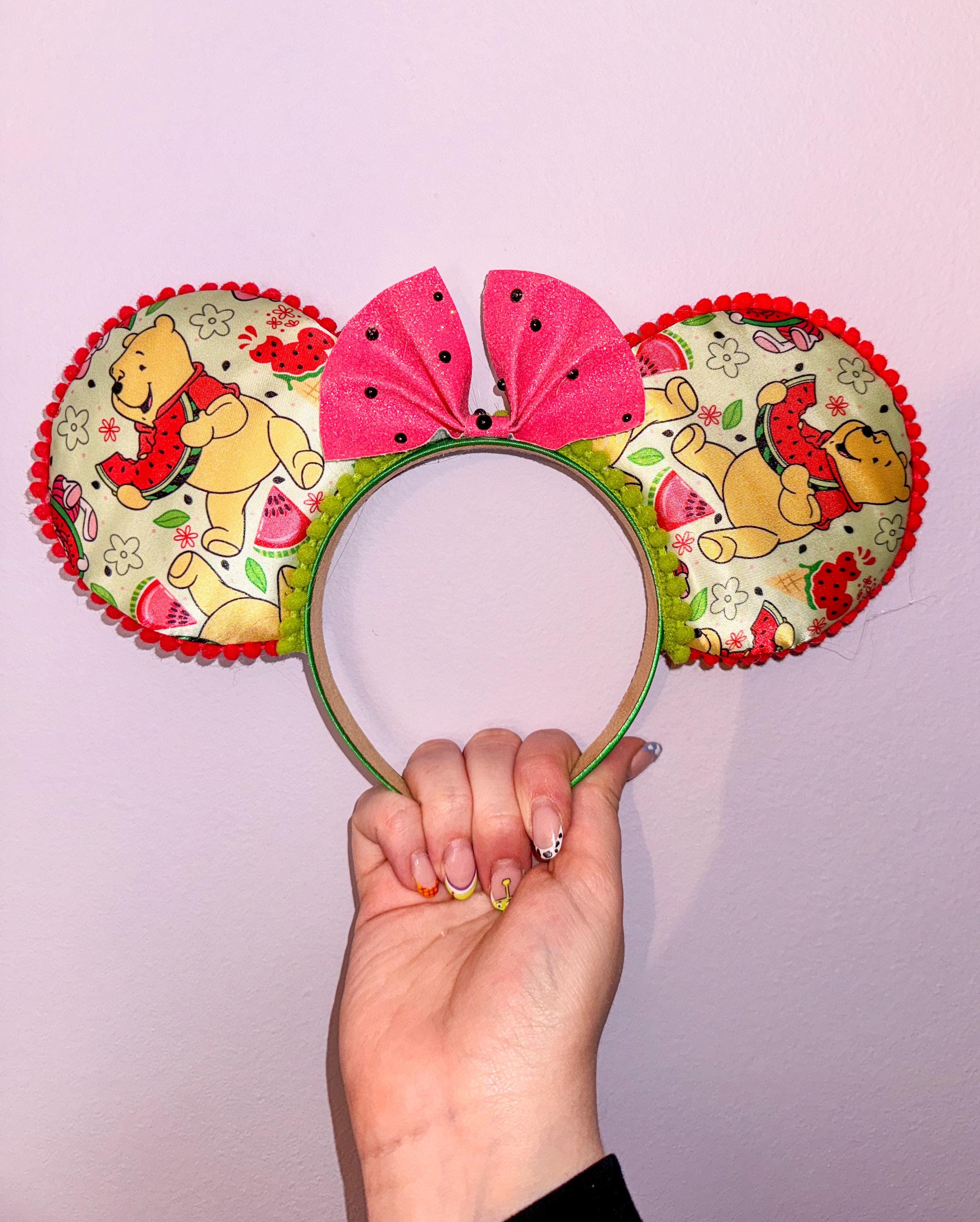 Handmade Winnie The Pooh  Inspired Mickey Ears