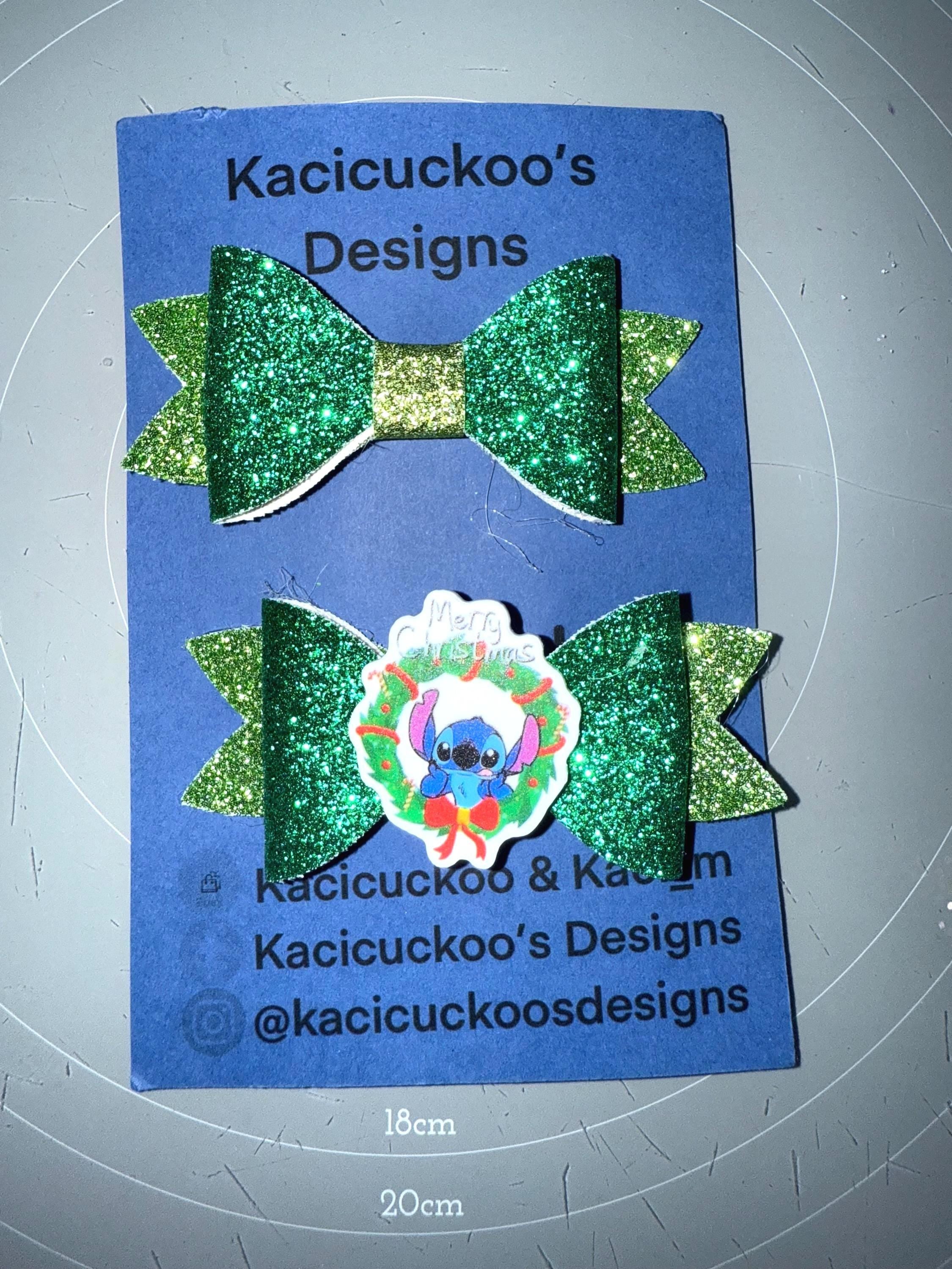 Handmade Stitch Christmas Inspired Bows