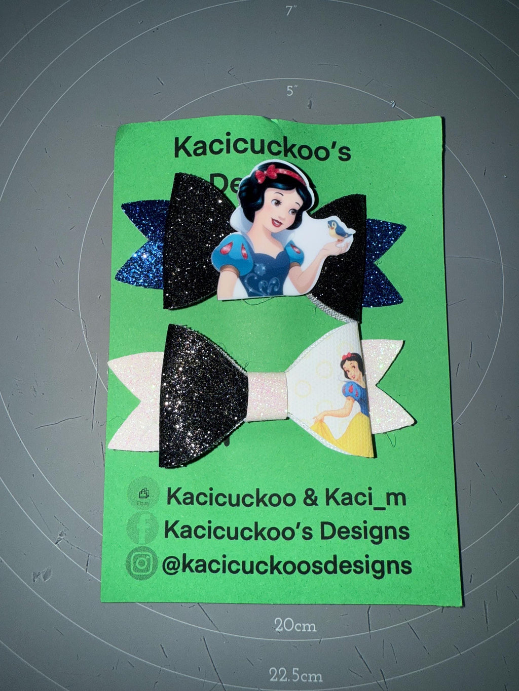 Handmade Disney Princess Inspired Bows