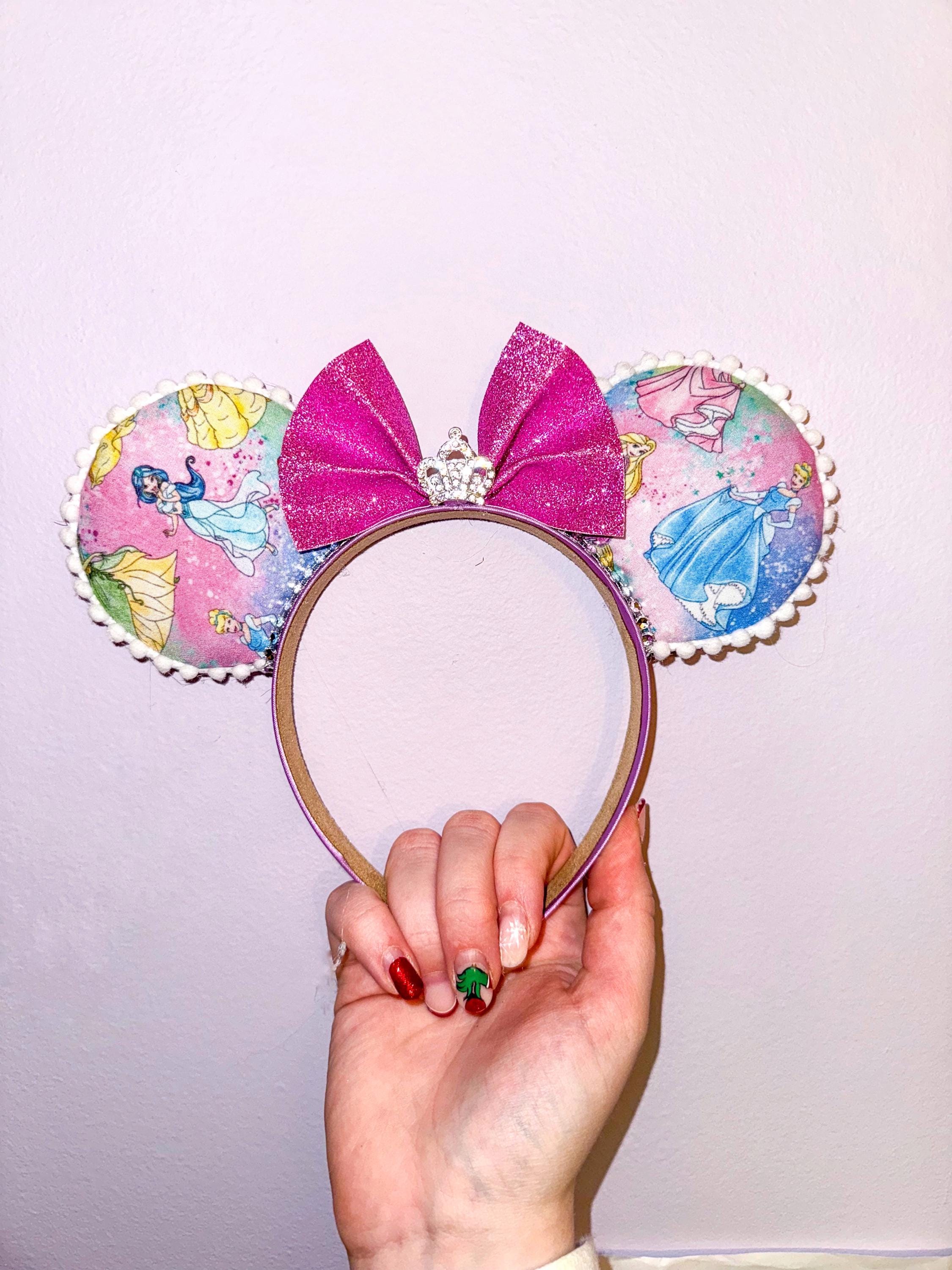 Handmade Disney Princesses  Inspired Mickey Ears