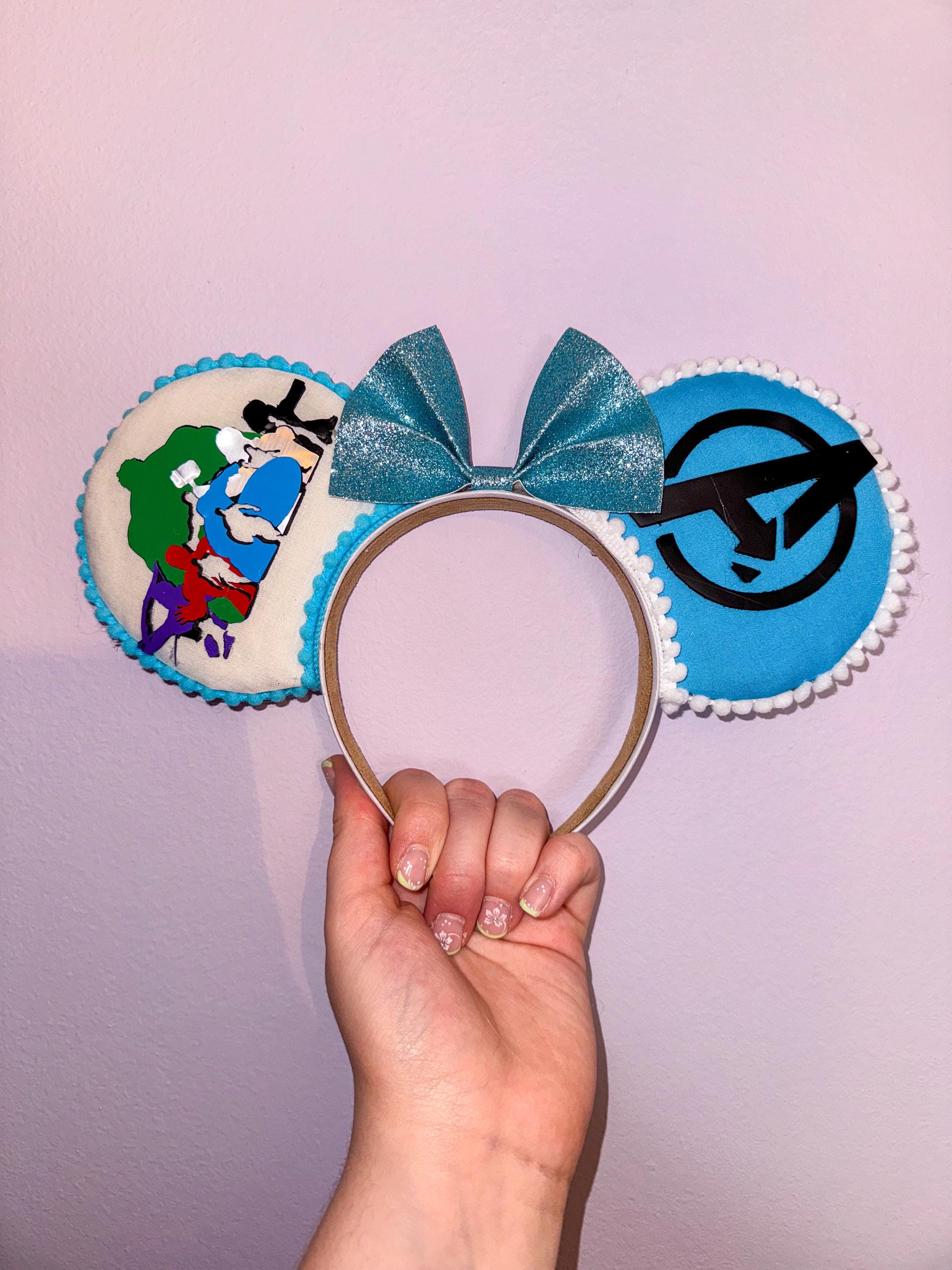 Handmade Marvel Avengers  Inspired Mickey Ears